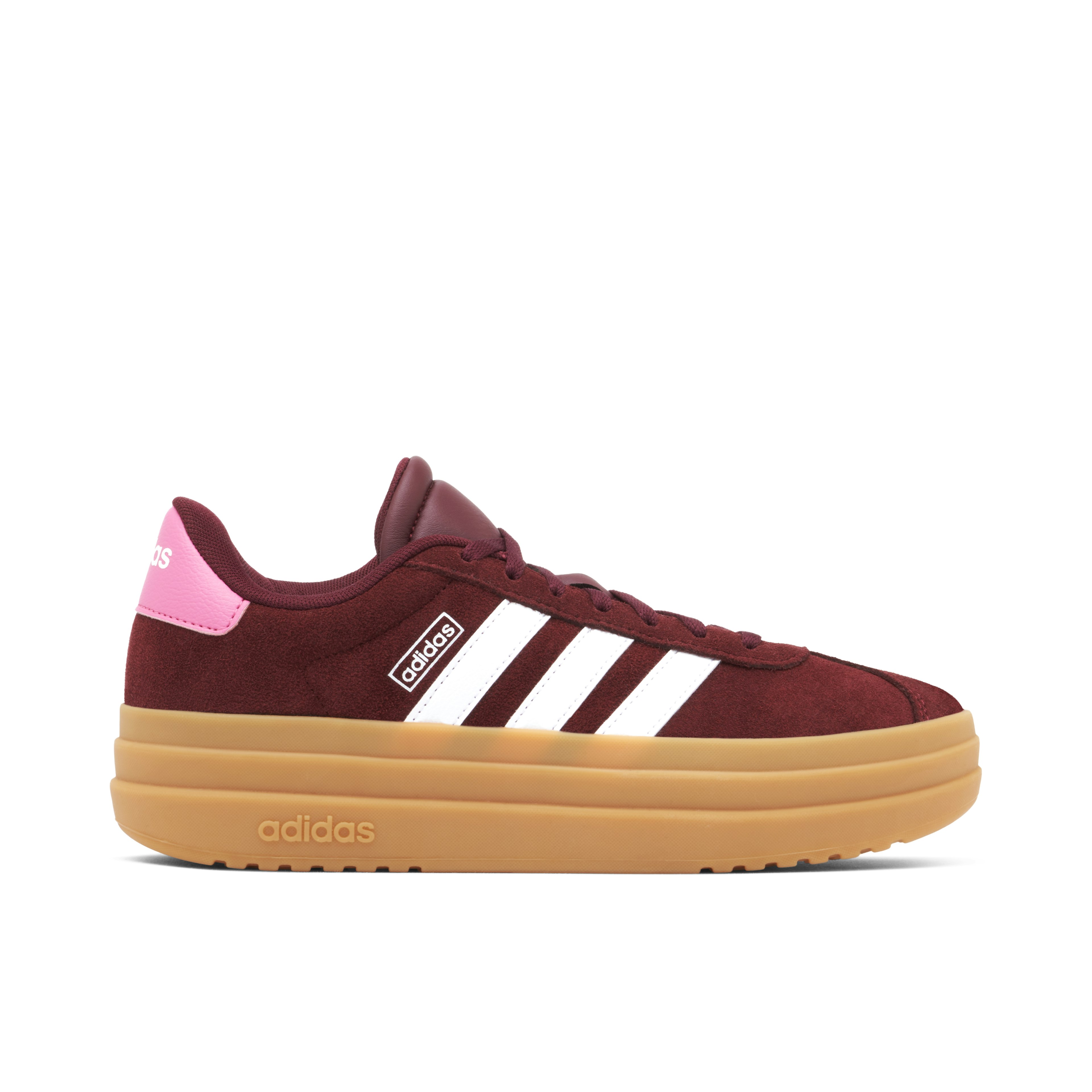 Adidas VL Court Bold Shadow Red Cloud White Pink Fusion GS