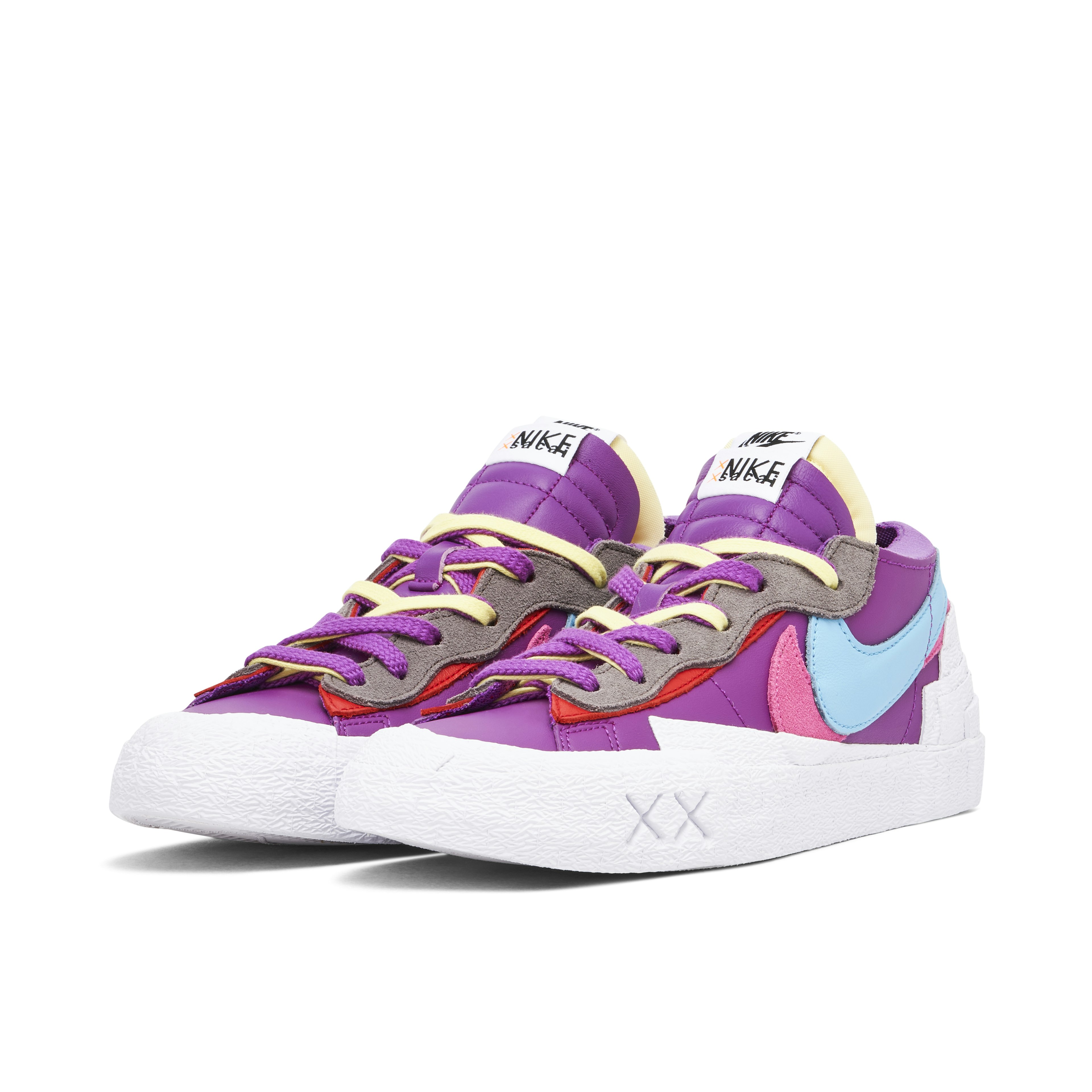 KAWS x sacai x Nike Blazer Low Purple