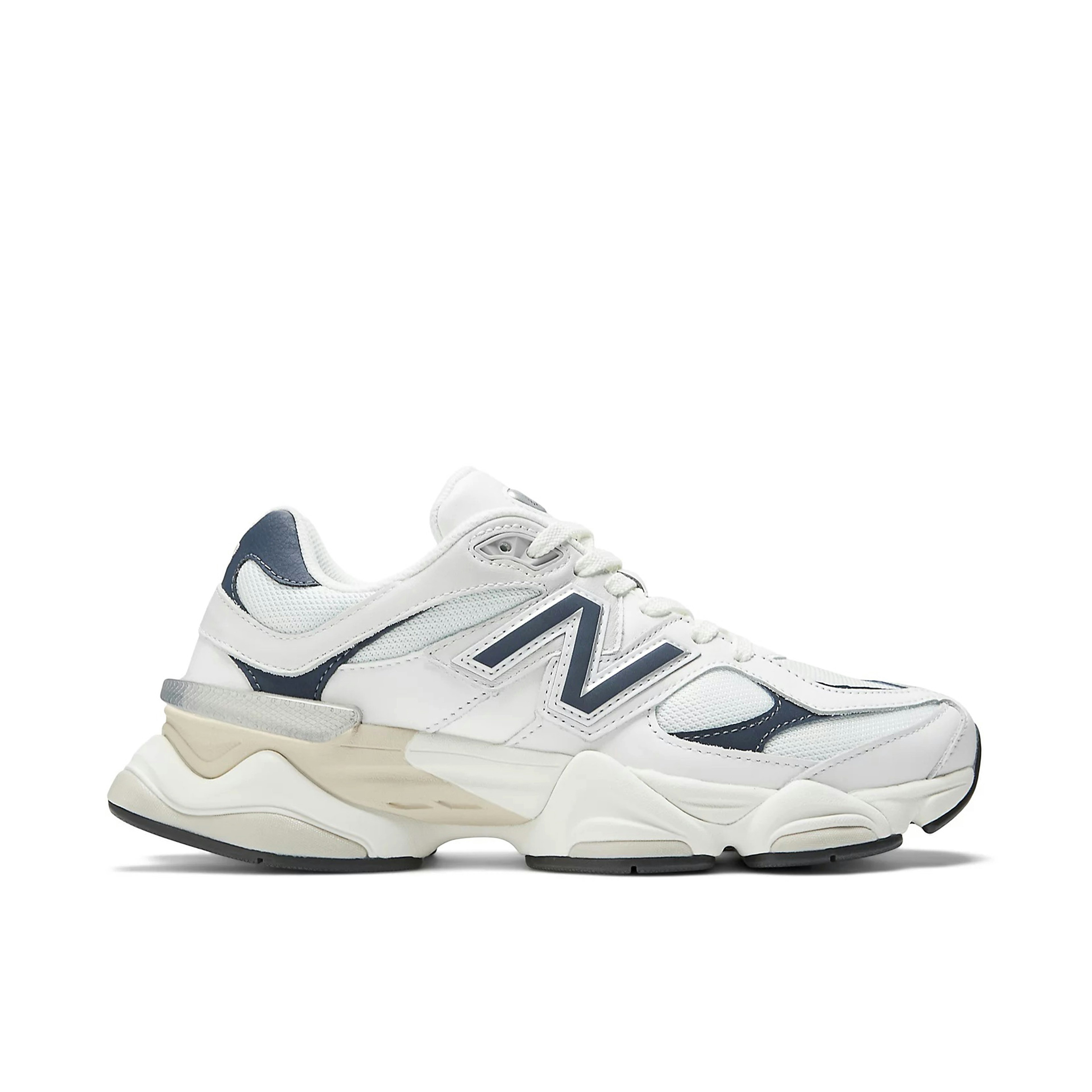 END New Balance Marble White White Navy