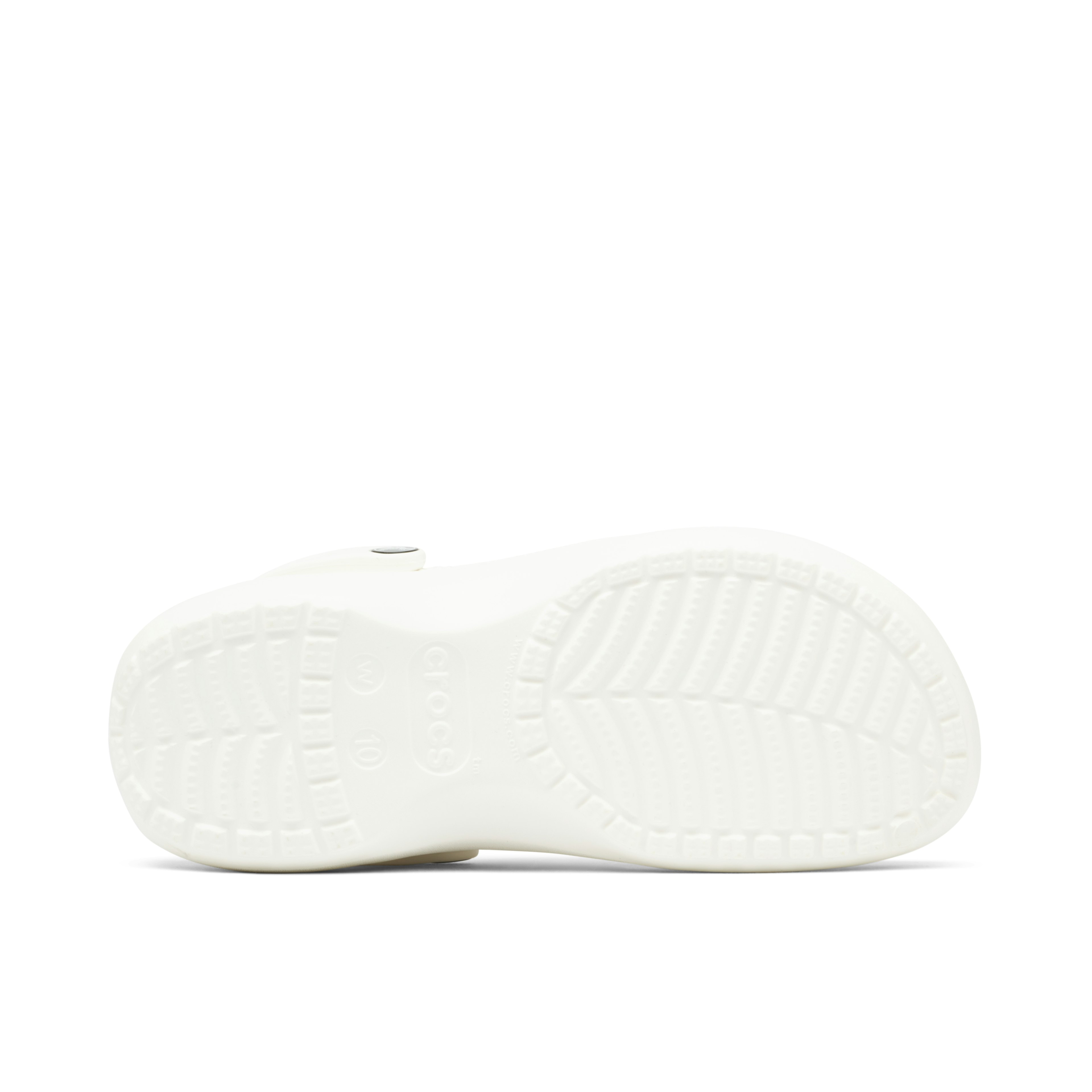 Crocs Classic Platform Clog White Womens