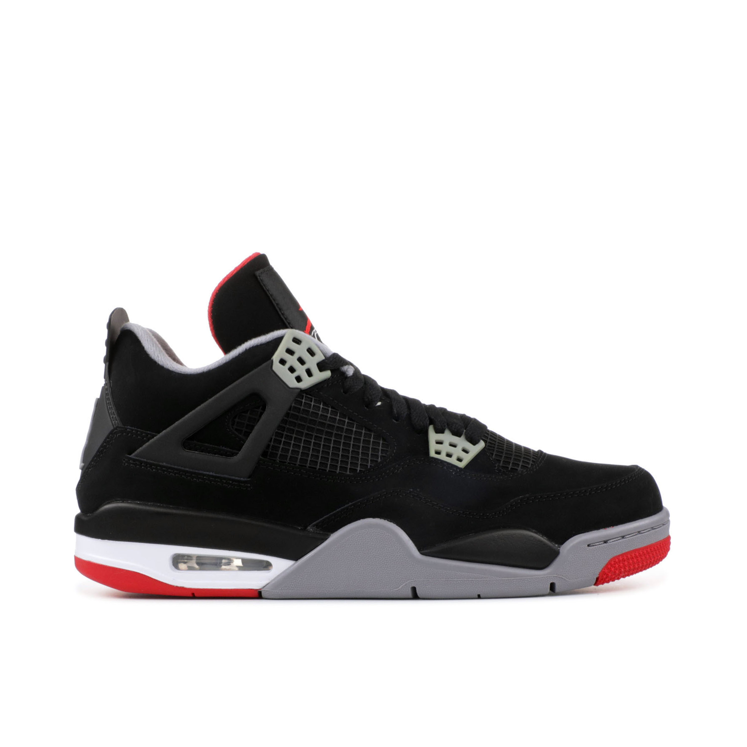 Air Jordan 4 OG Bred 2019 308497 060 Laced