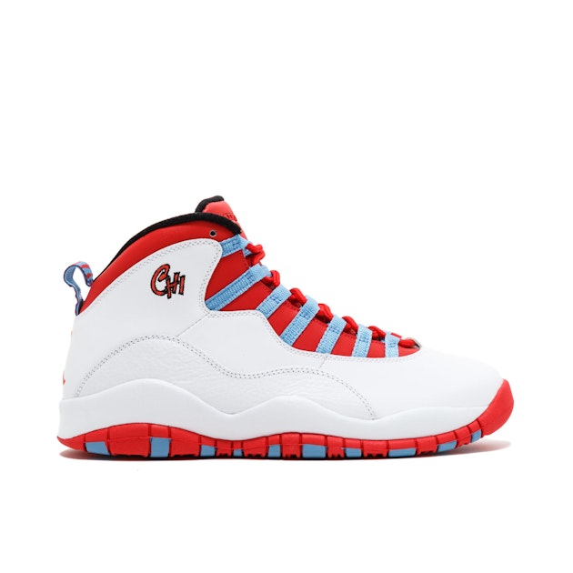 Air Jordan 10 Retro Chicago 310805-114 Laced
