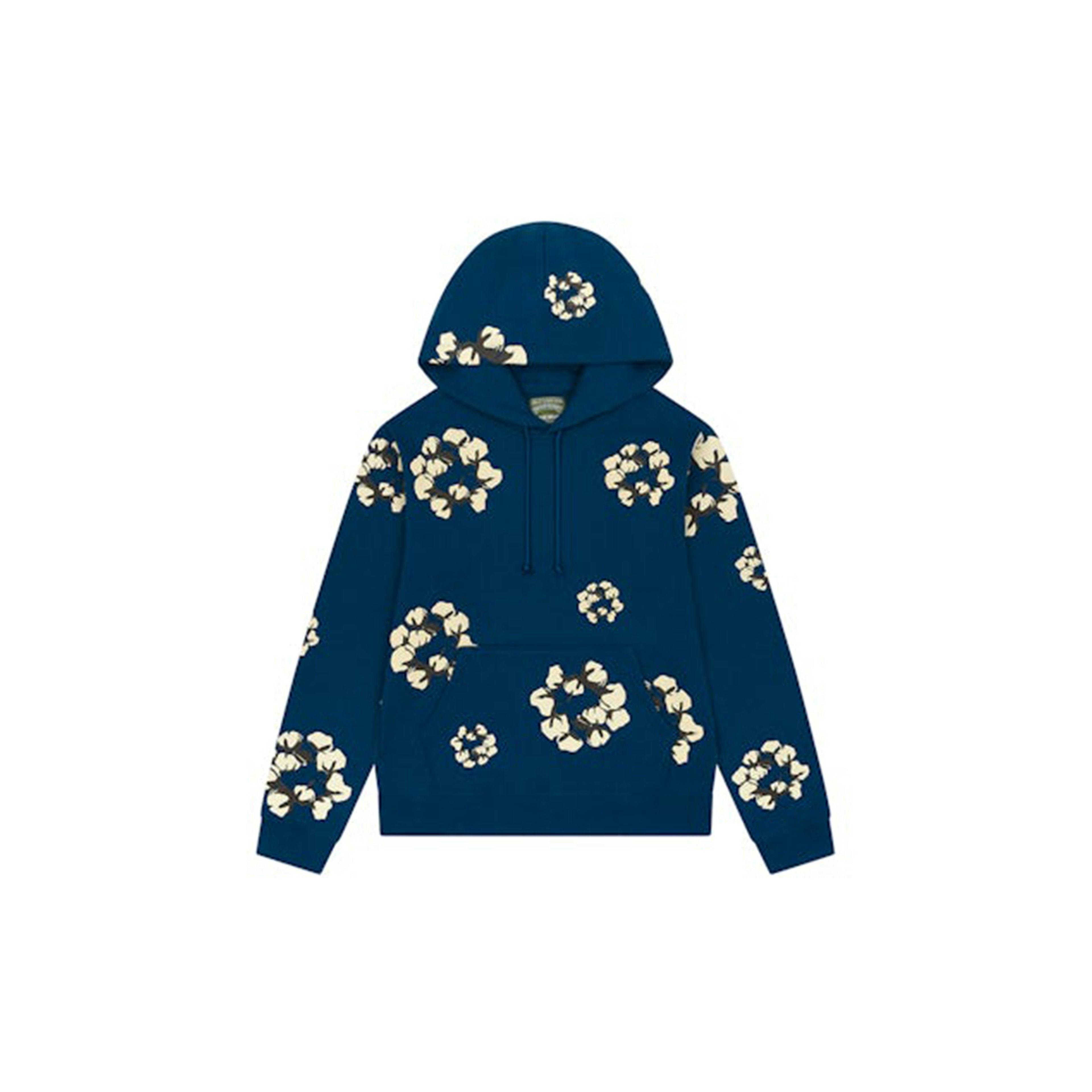 Denim Tears x CPFM Cactus Tears Wreath Hoodie Navy