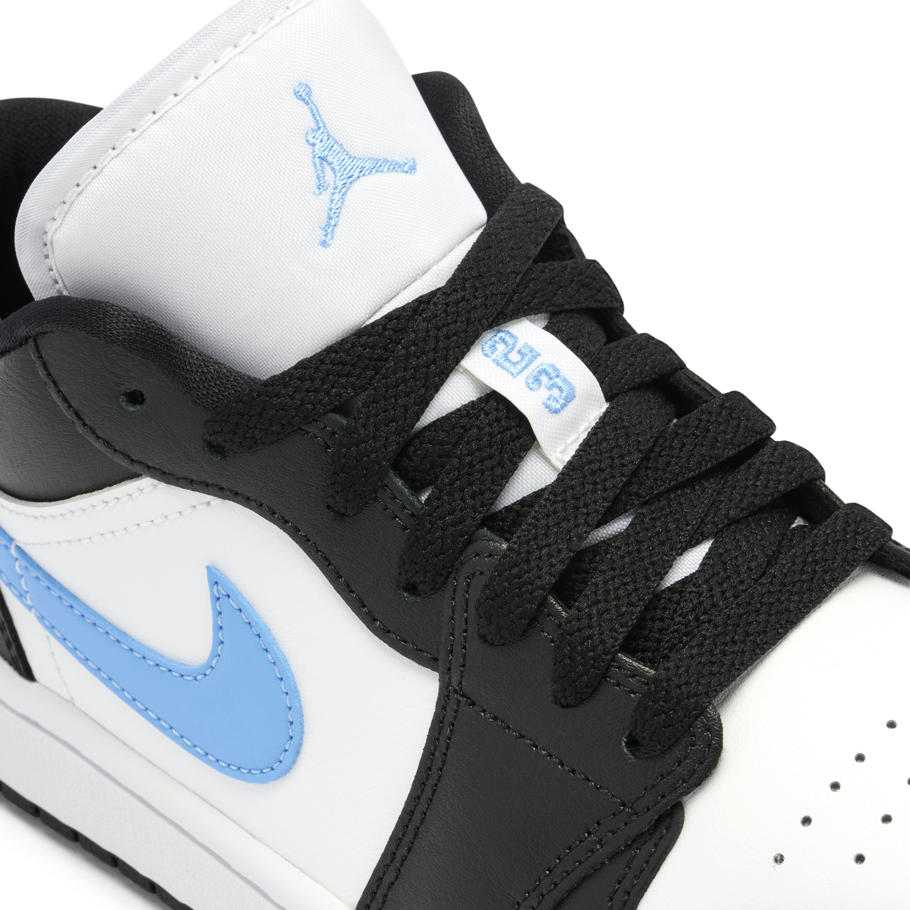 Air Jordan 1 Low Black University Blue Womens