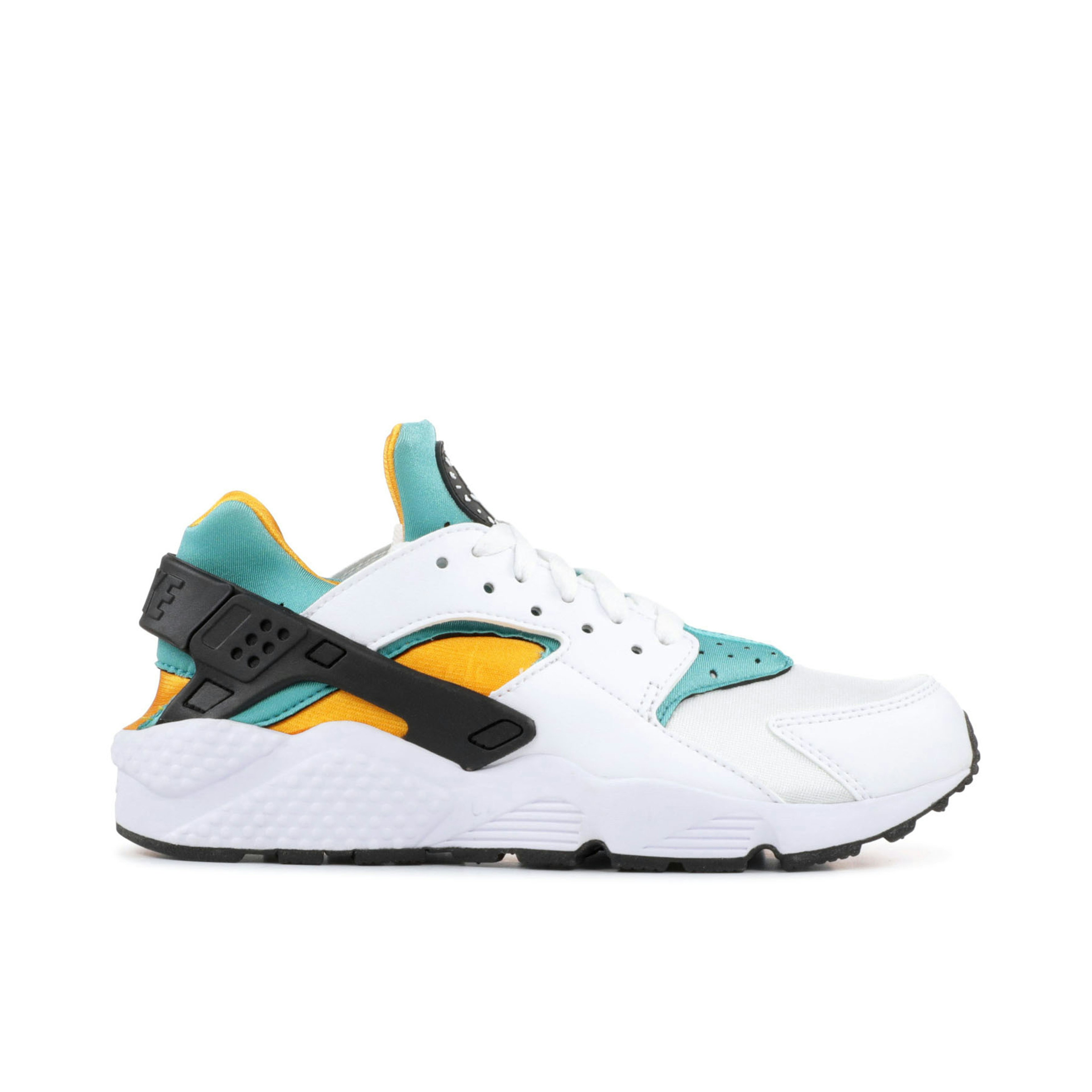 Air Huarache White Turquoise Gold