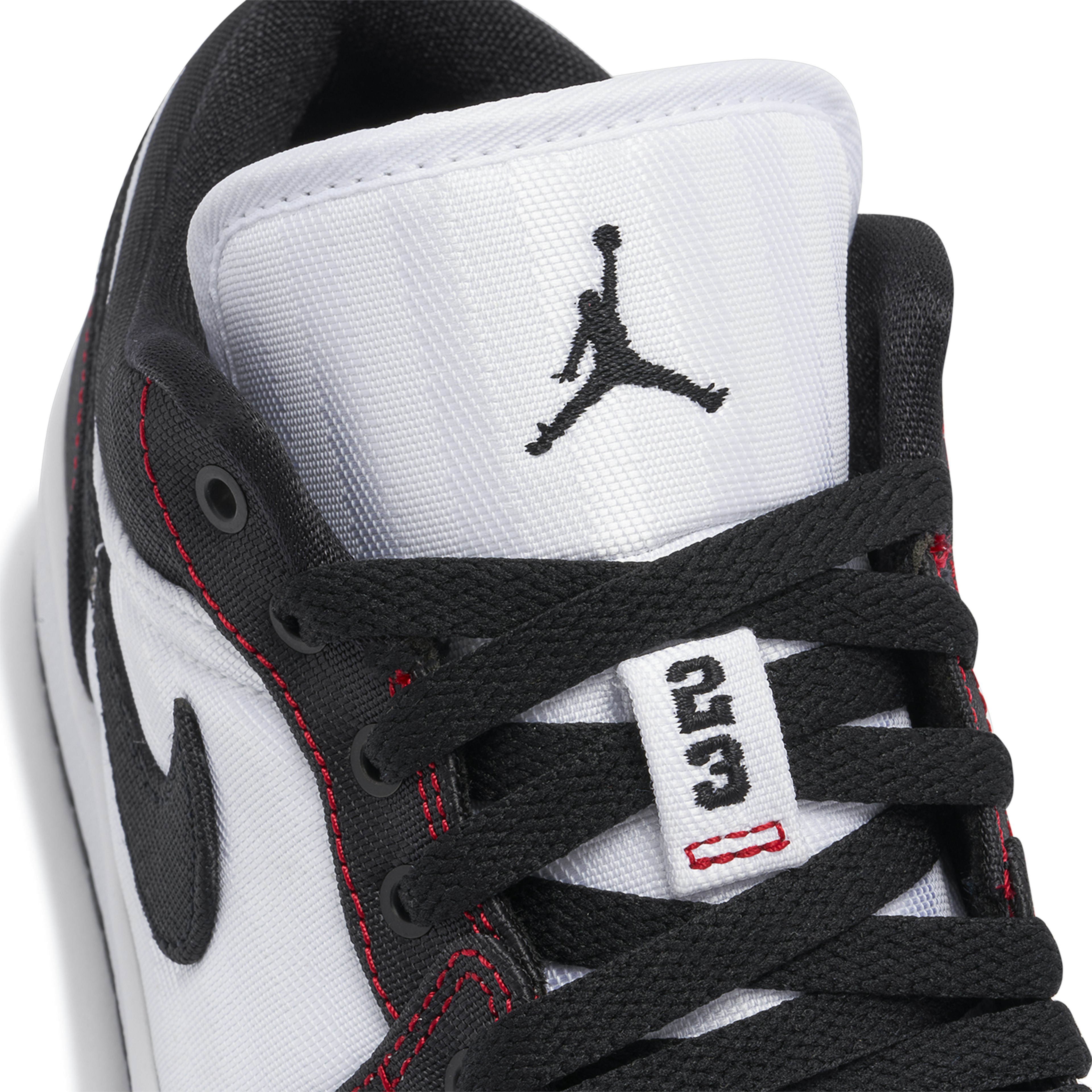 Air Jordan 1 Low SE Utility Black White Red Femme