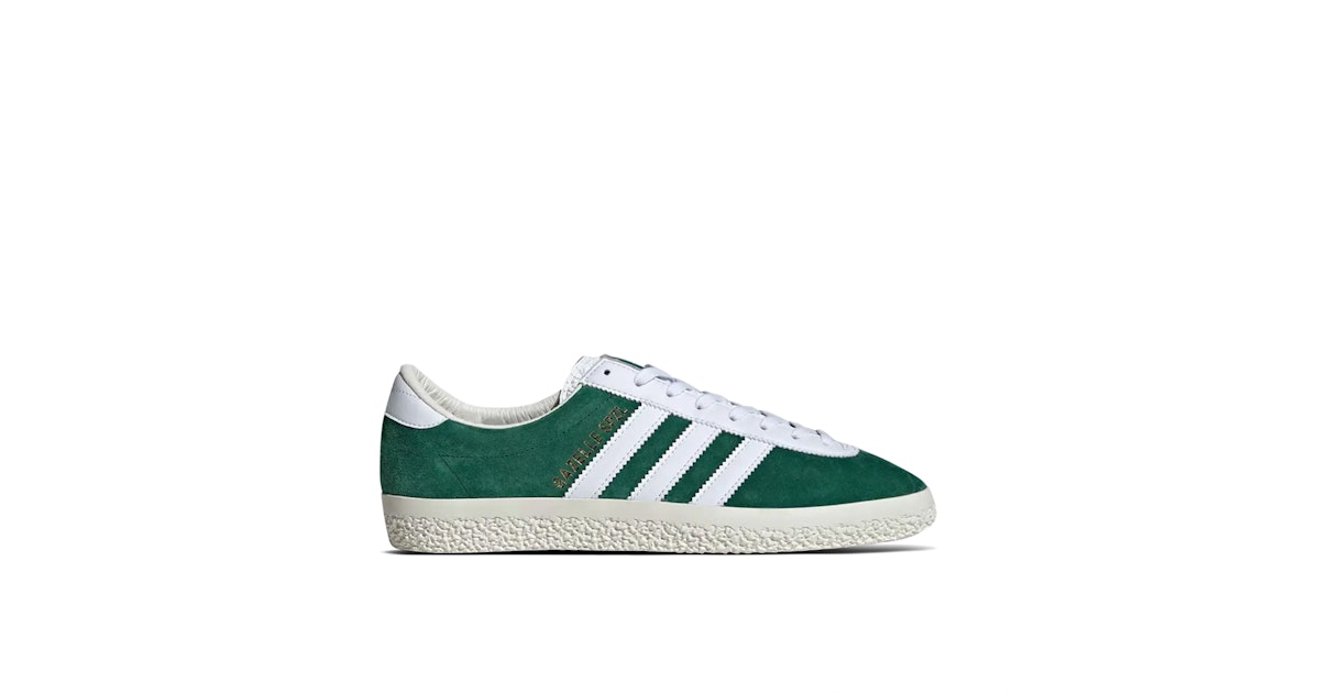 adidas Gazelle SPZL Green White IF5787 Laced