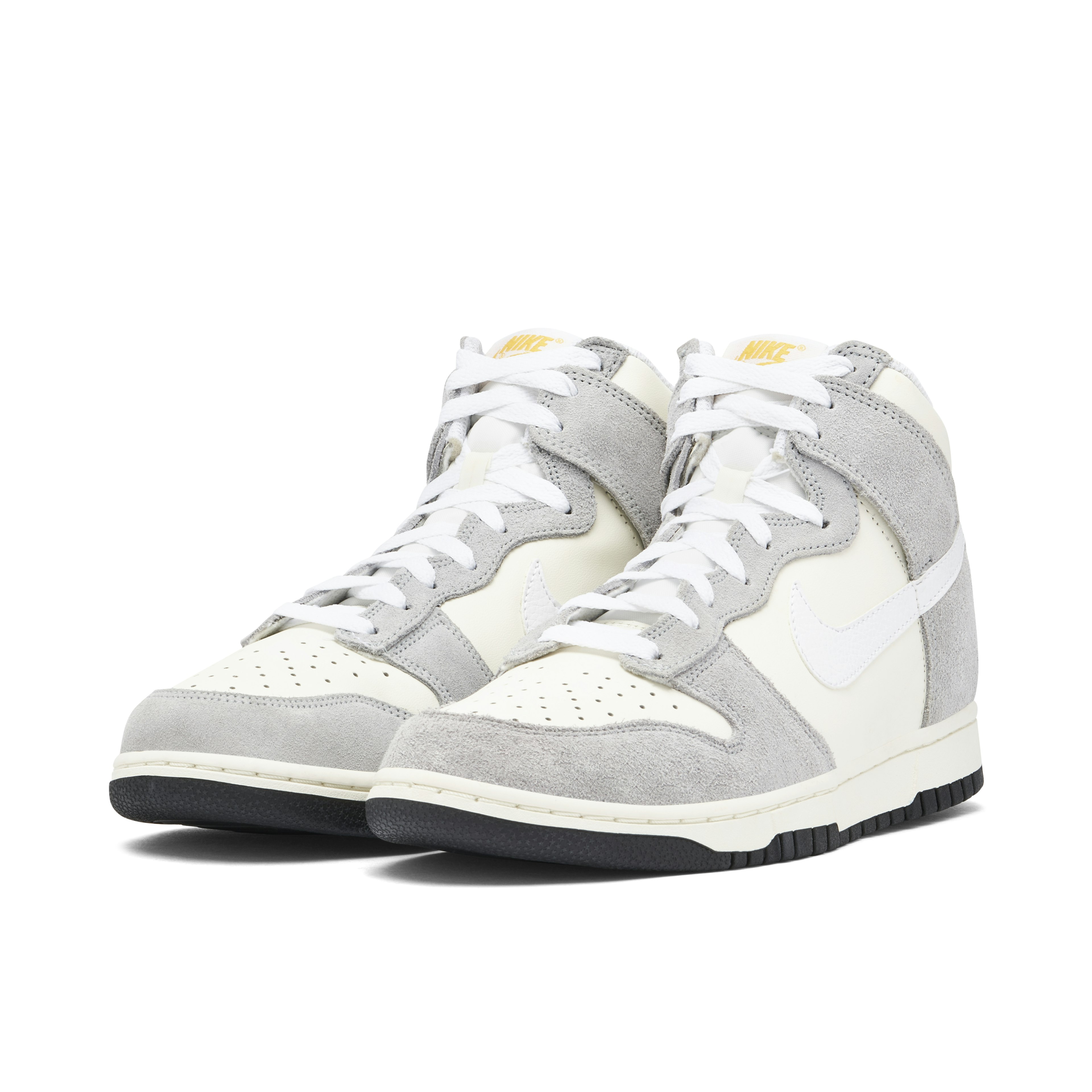 Nike Dunk High Grey Laser Orange