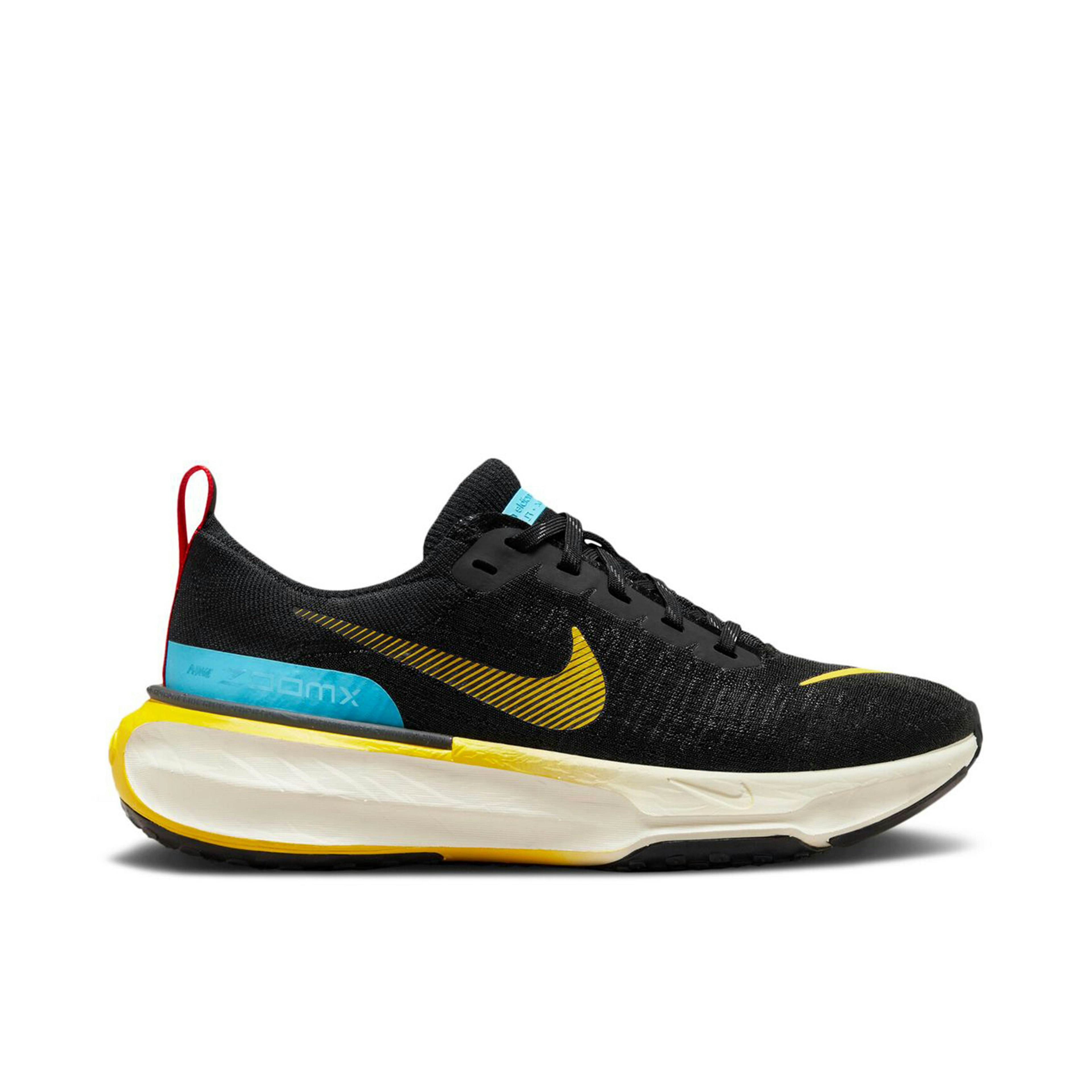 Nike ZoomX Invincible Run 3 Black Baltic Blue Yellow Womens