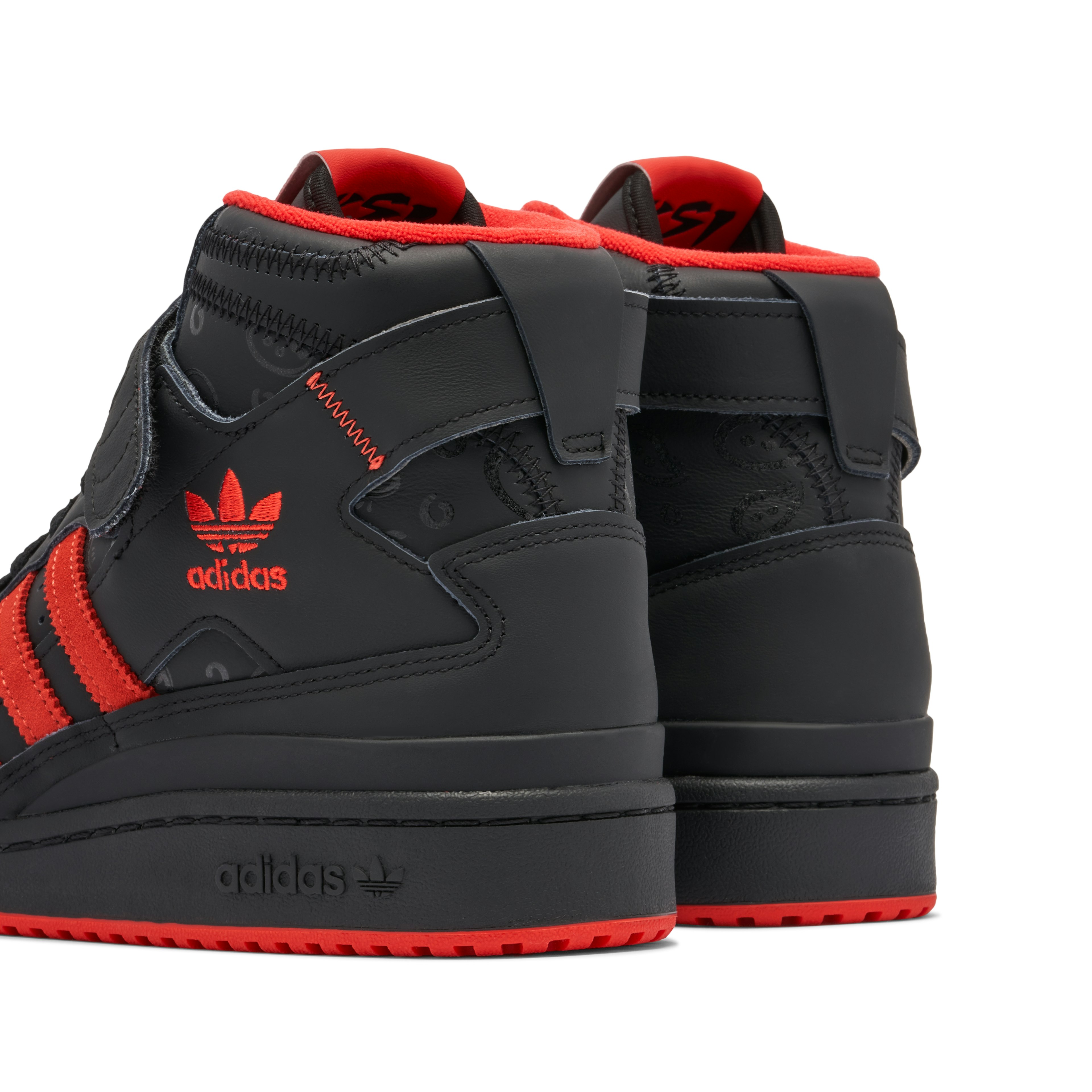 KSI x adidas Forum High Black Red