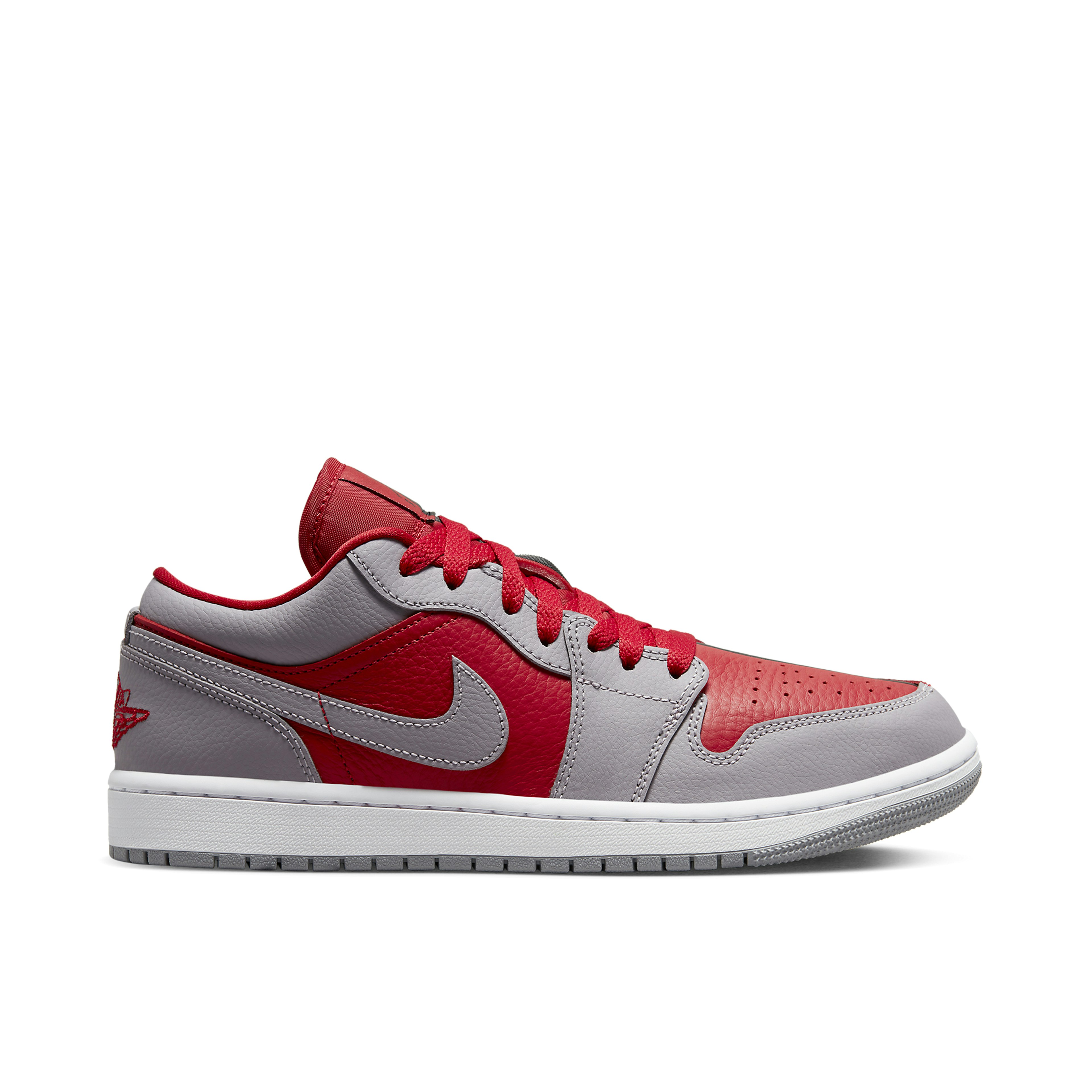 Air Jordan 1 Low SE Homage Split Gym Red Grey Femme