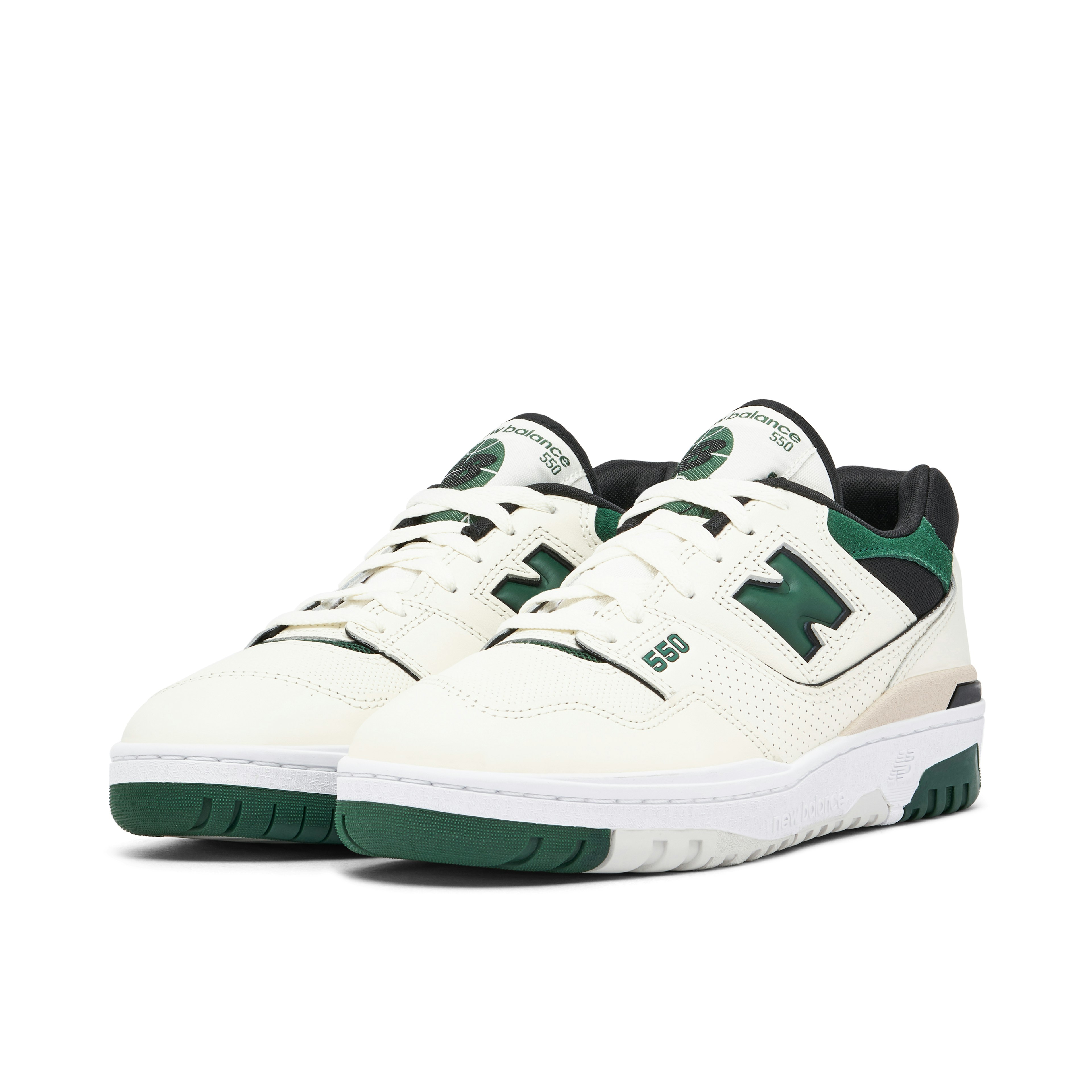 New Balance 550 Sea Salt Pine Green