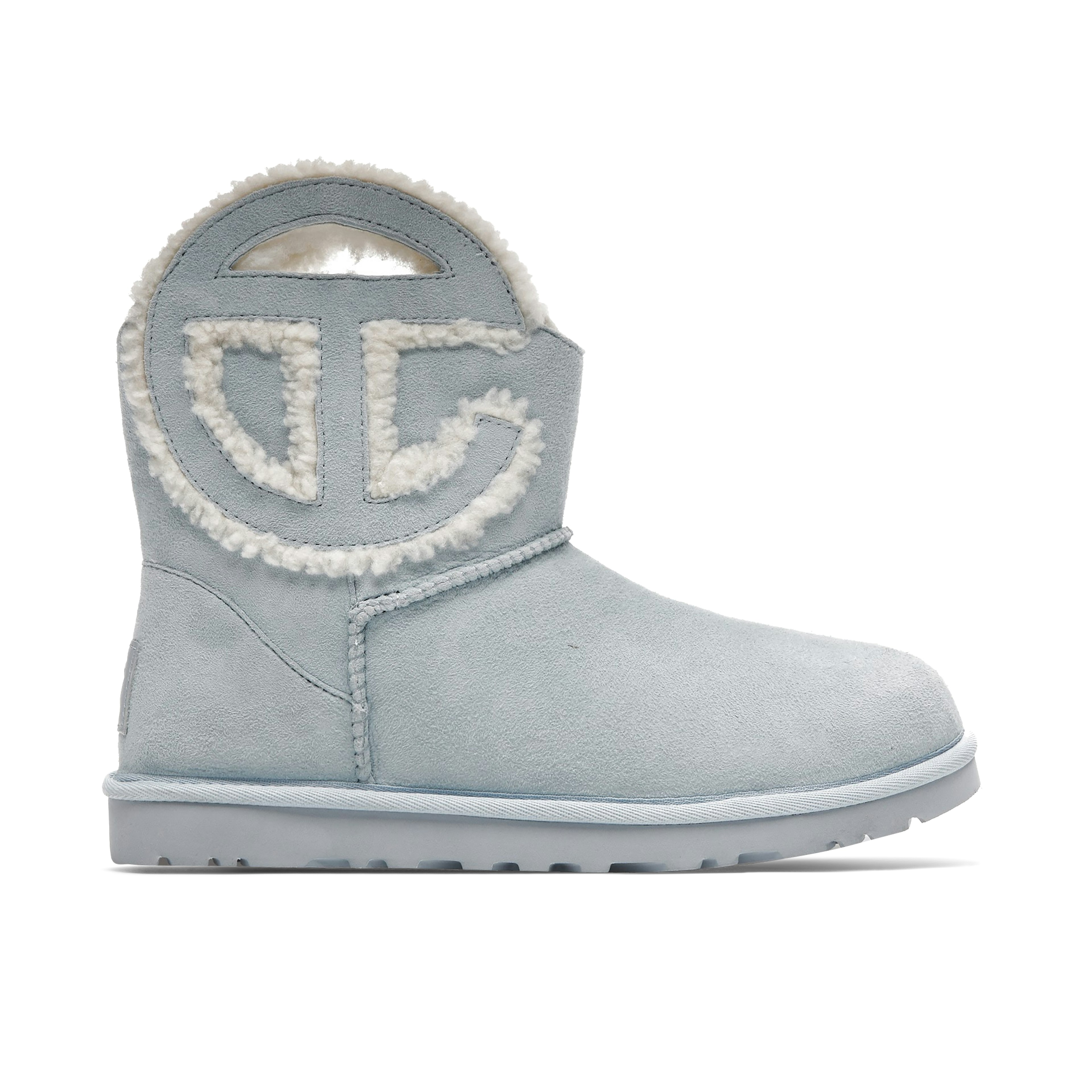 UGG x Telfar Logo Mini Boot Blue