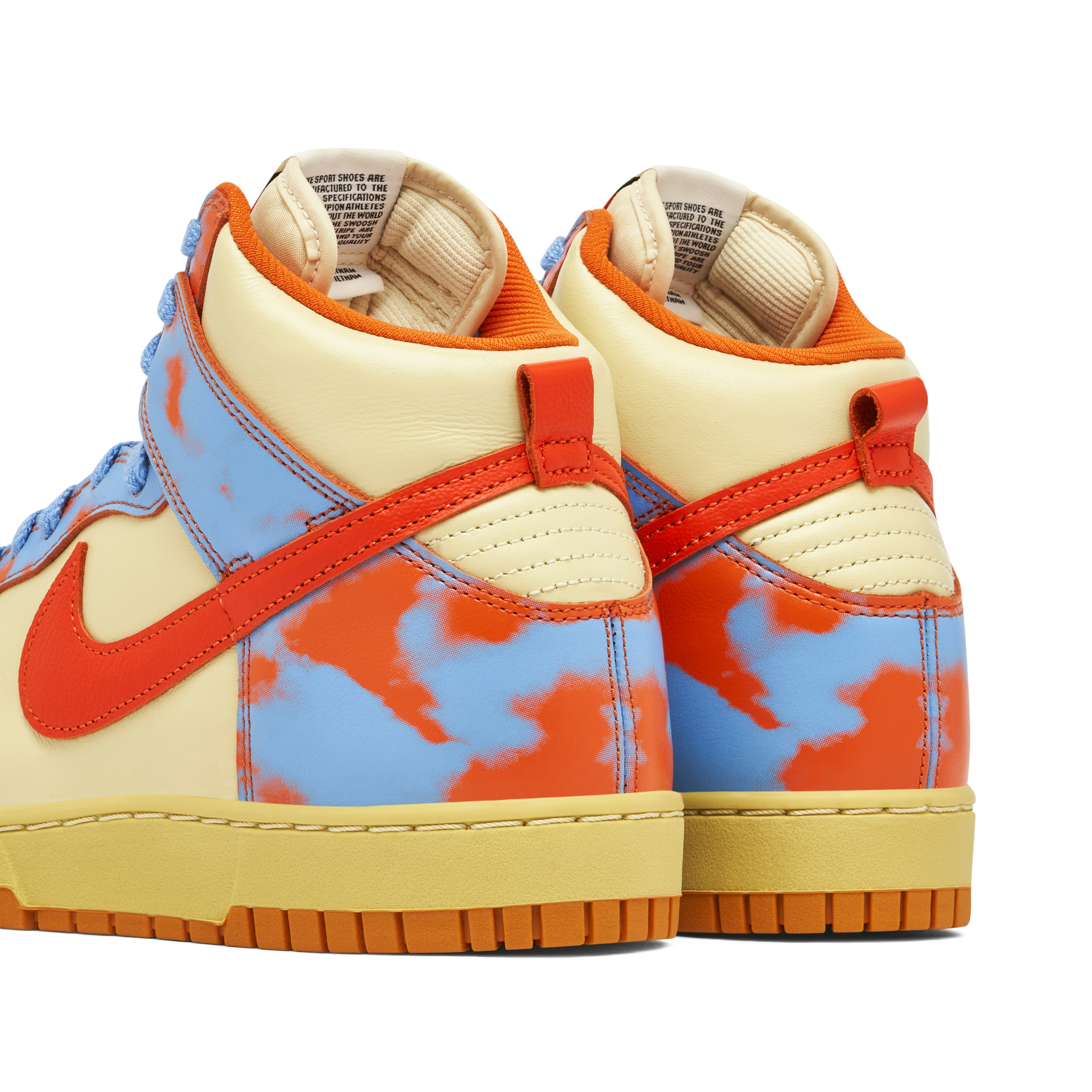 Nike Dunk High 1985 SP Orange Acid Wash
