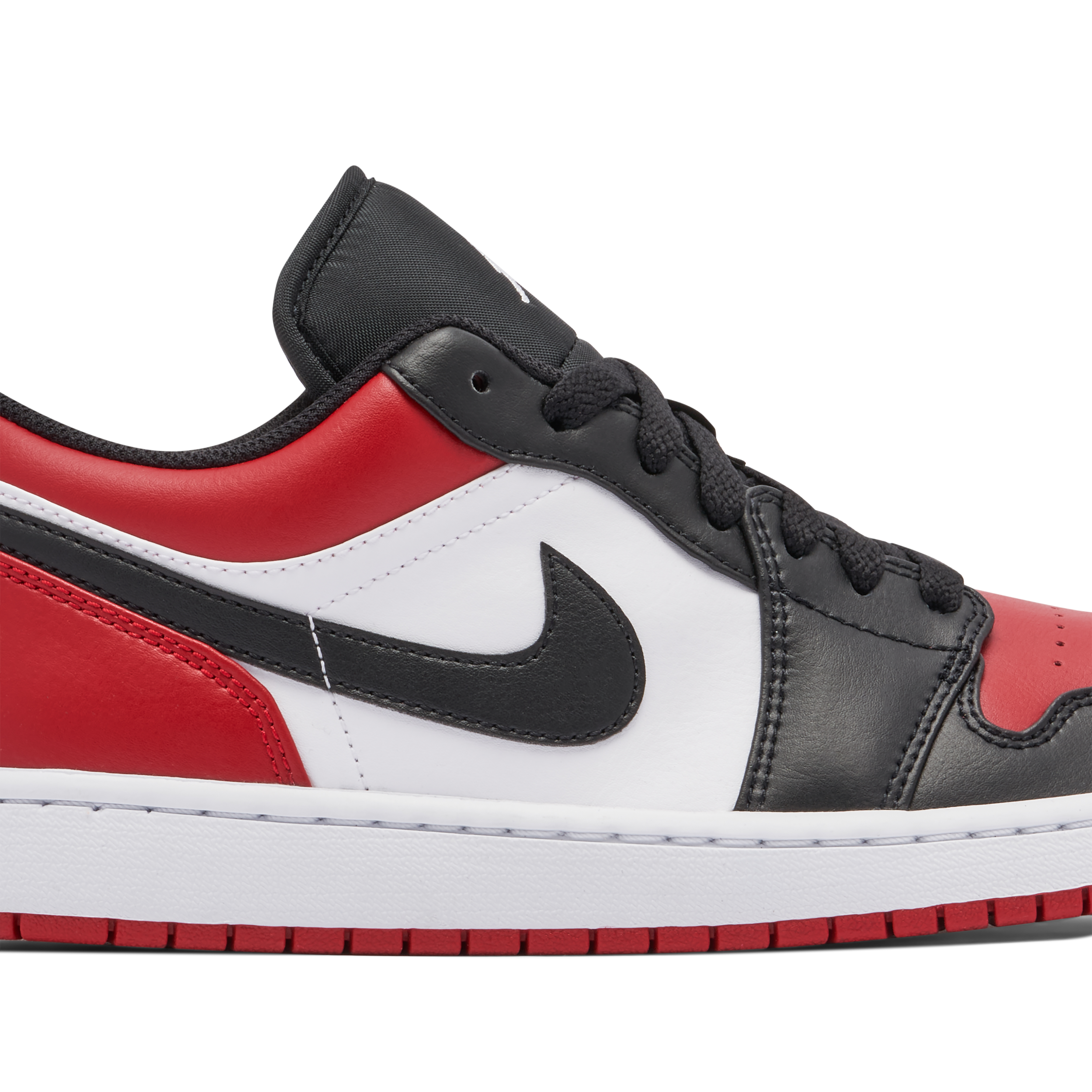 Jordan 1 low bred factory toe 553558-612