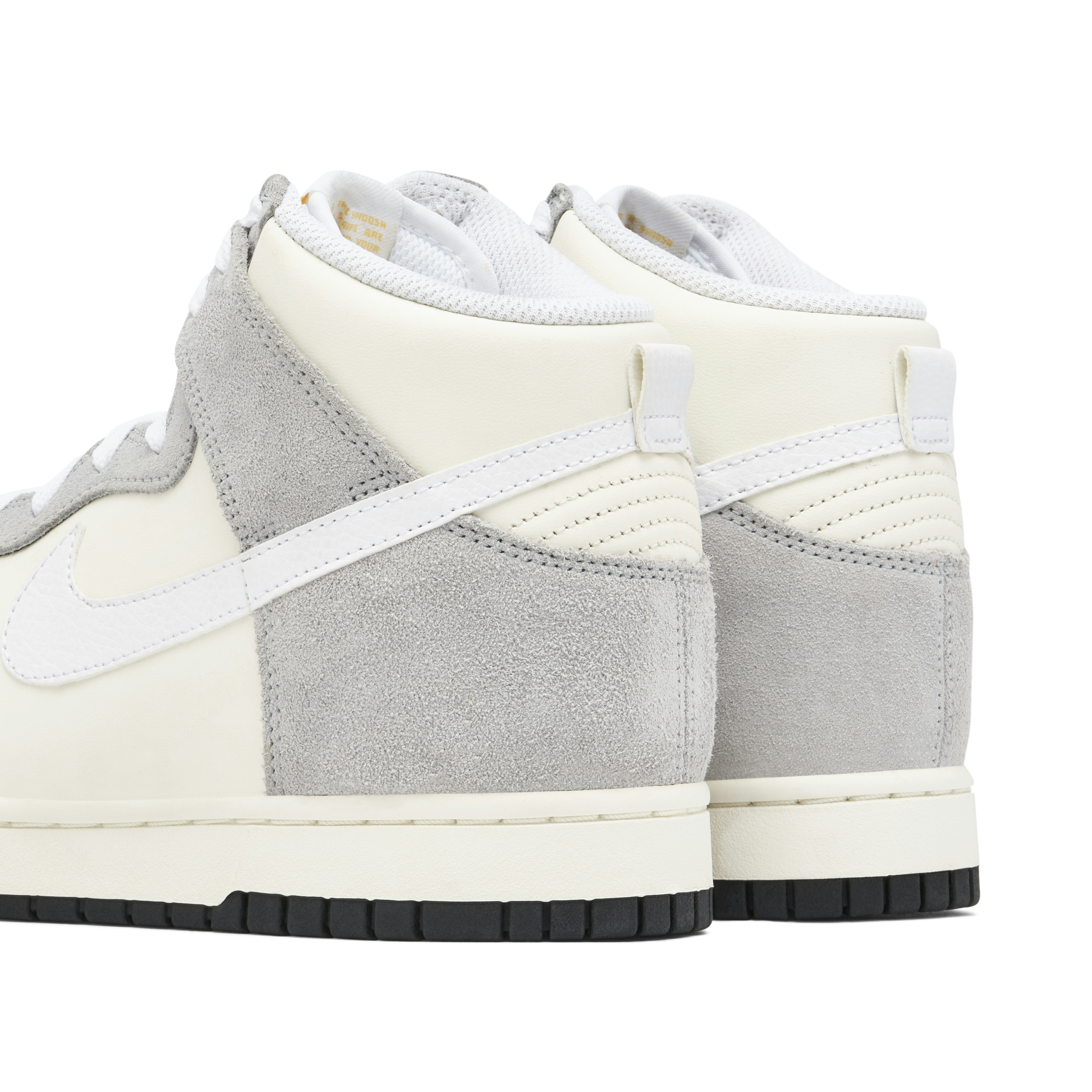 Nike Dunk High Grey Laser Orange