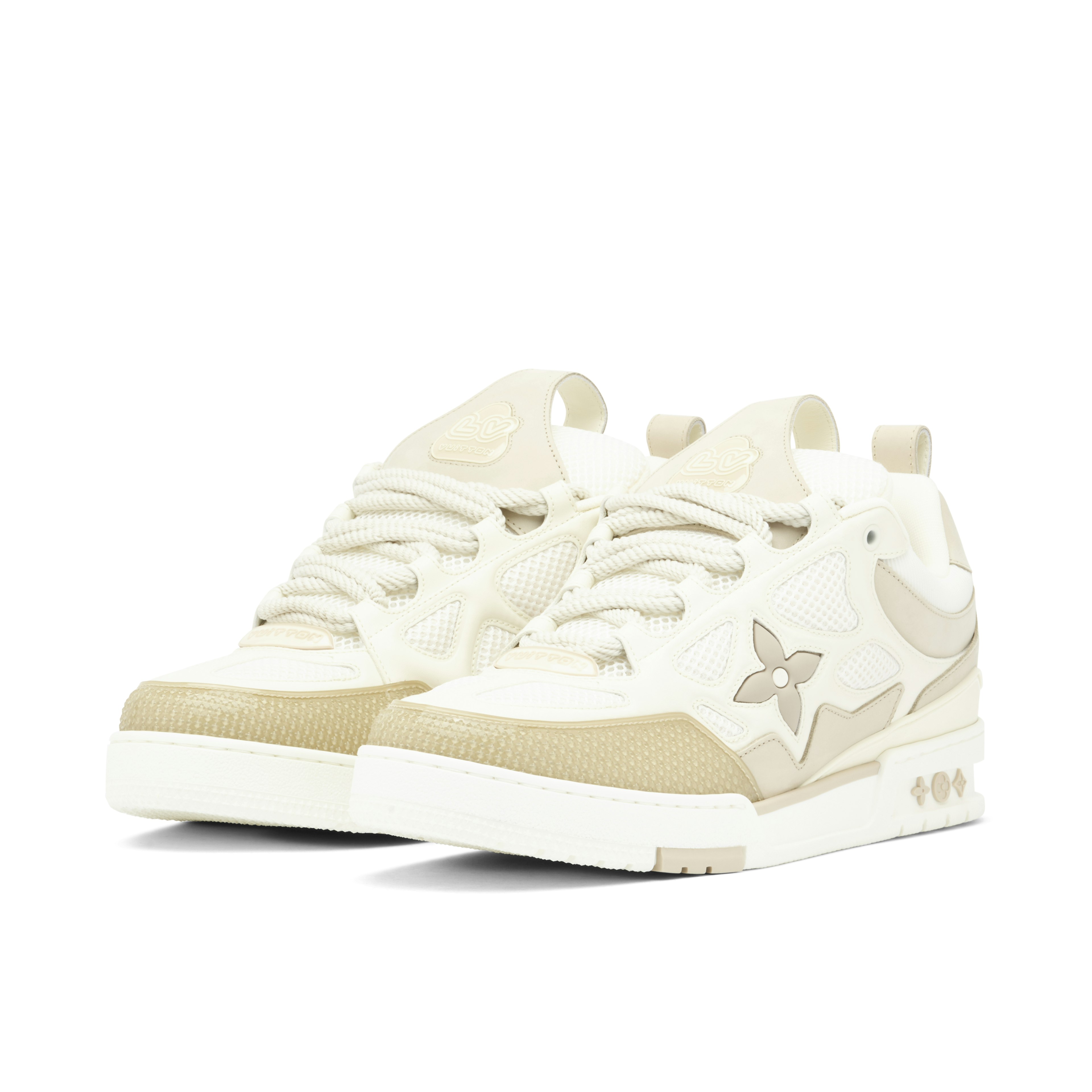 Louis Vuitton LV Skate Sneaker Beige White