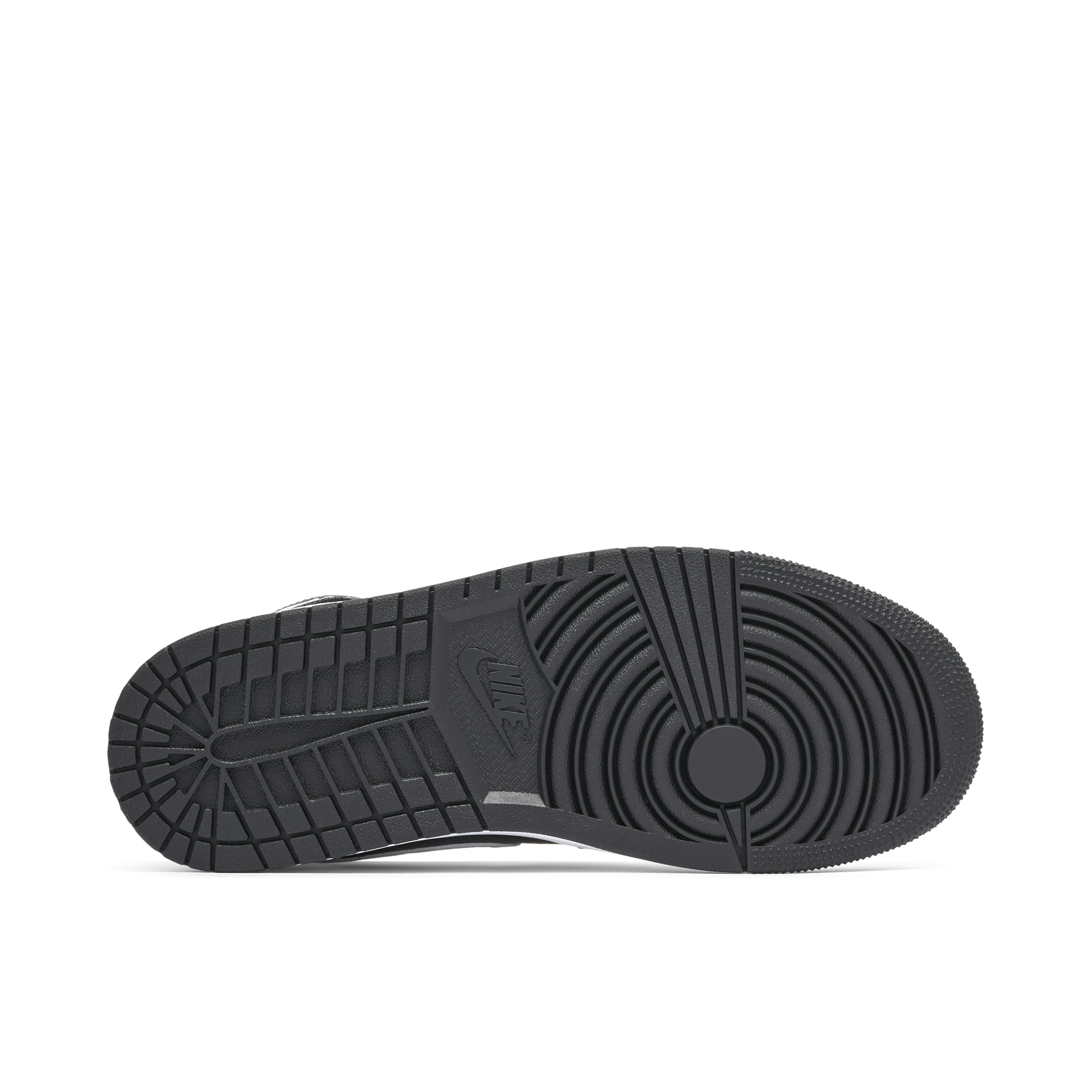 Air Jordan 1 Mid Split Black White Womens Two Tone