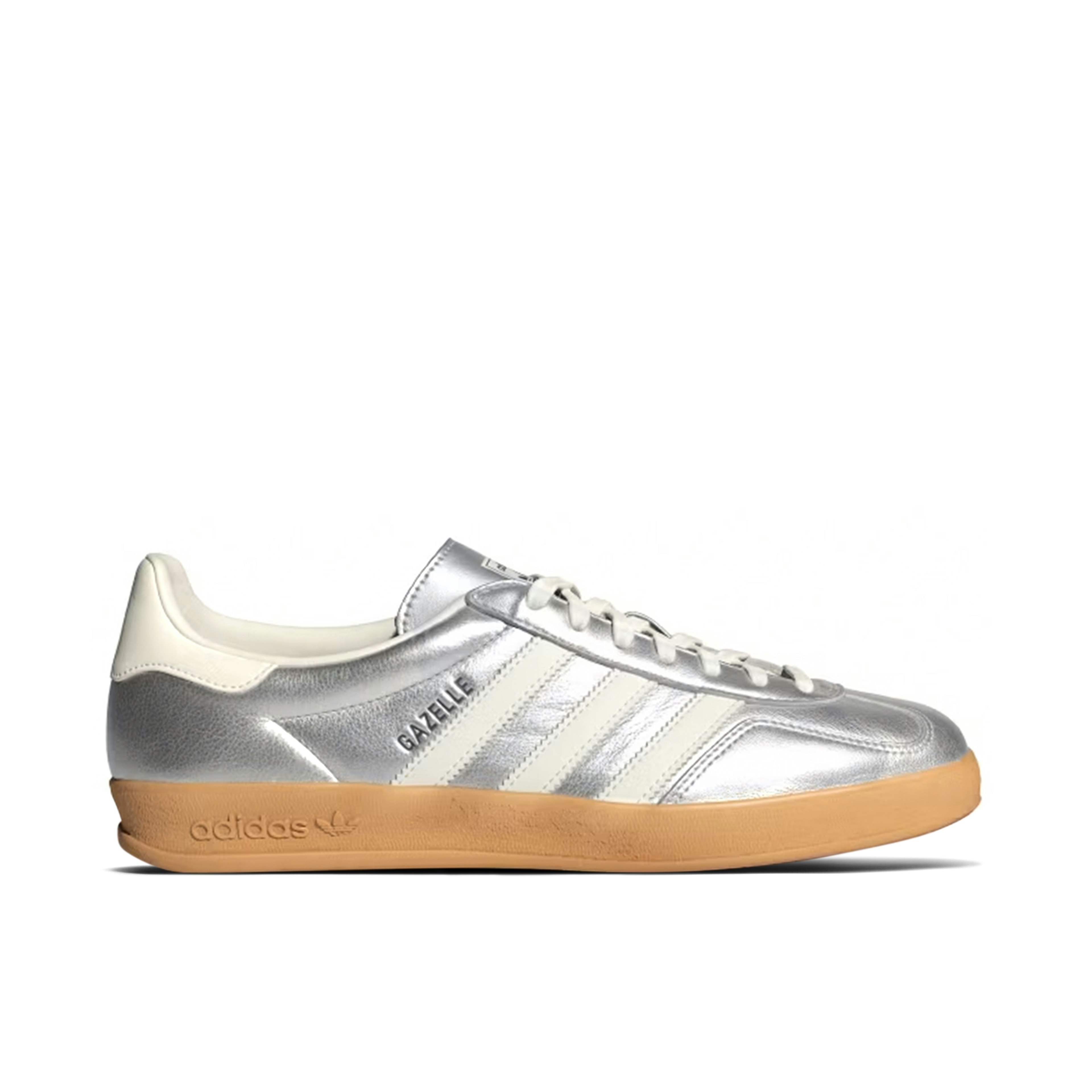 Adidas Gazelle Indoor Silver Metallic Core White