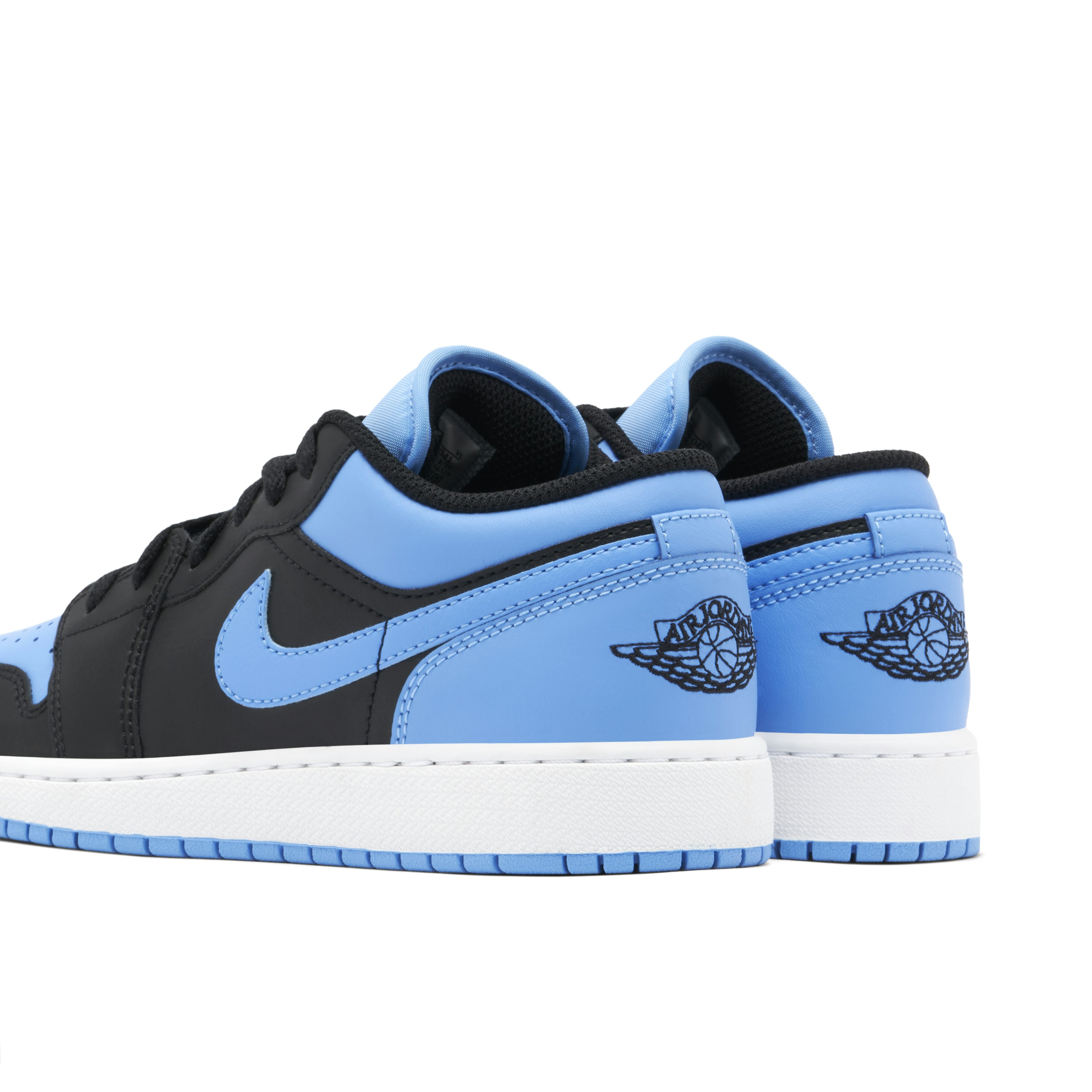 Air Jordan 1 Low Black University Blue GS