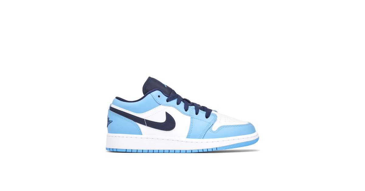 Air Jordan Low UNC GS 553560-144 Laced