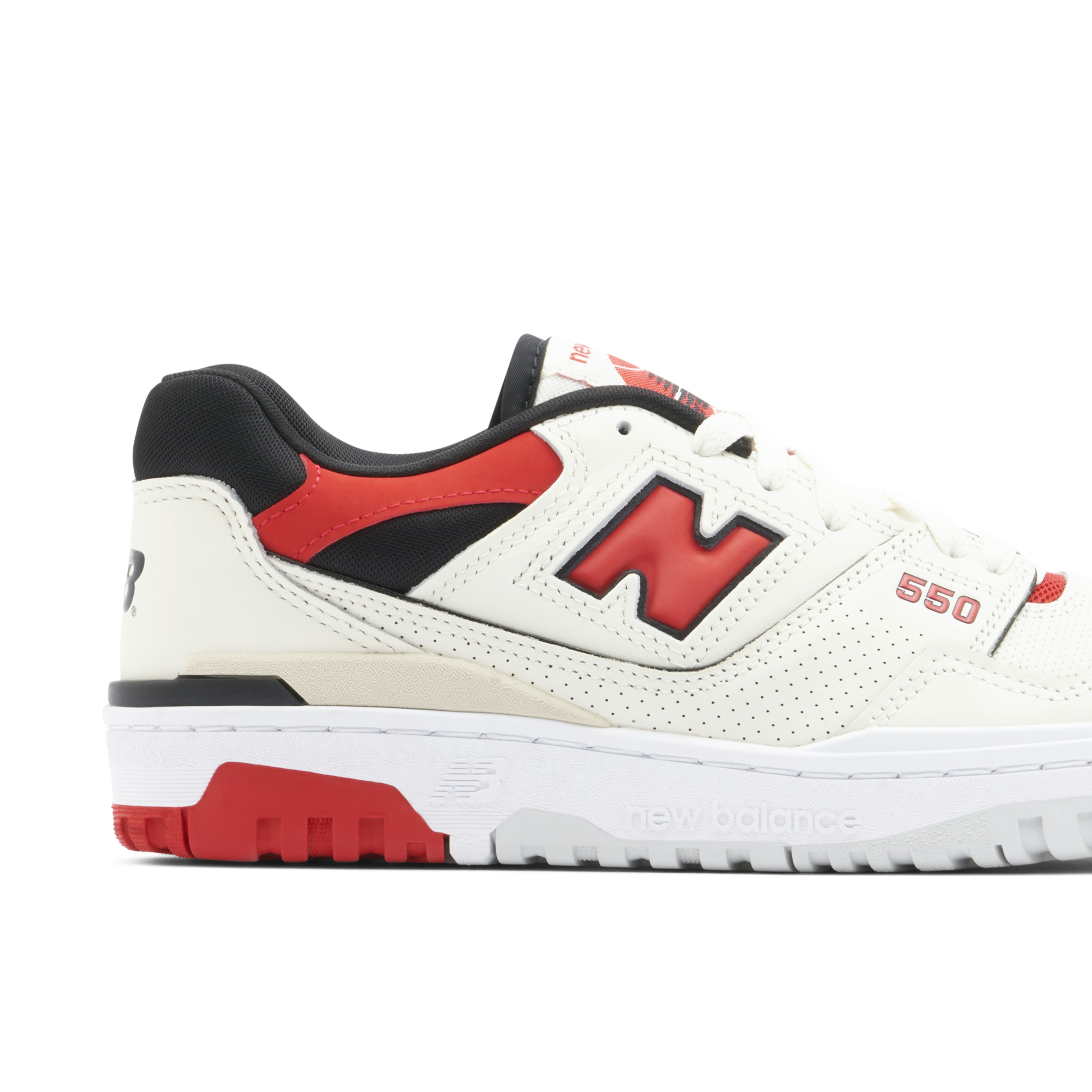 New Balance 550 Sea Salt True Red