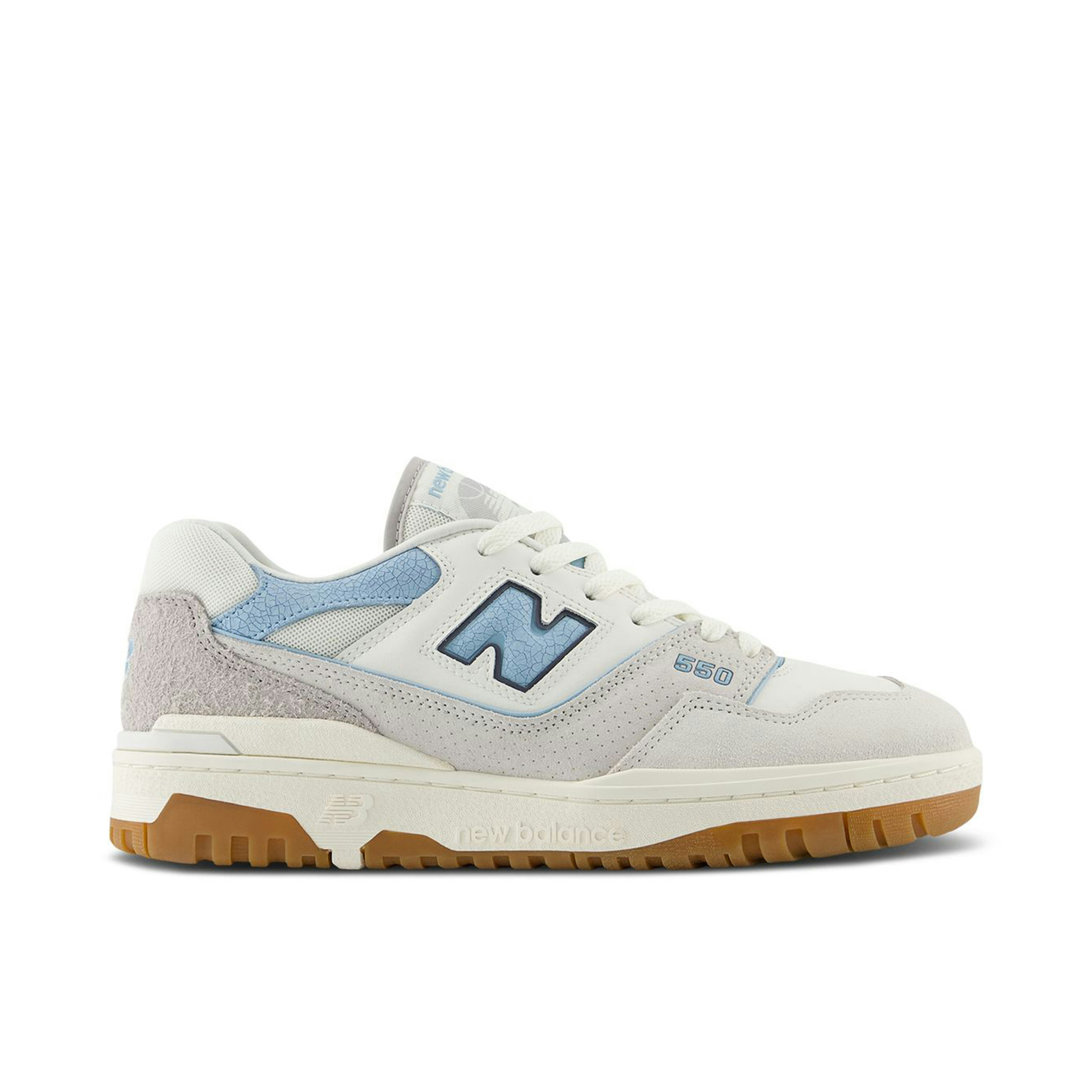 New Balance 550 White University Blue Grey Gum