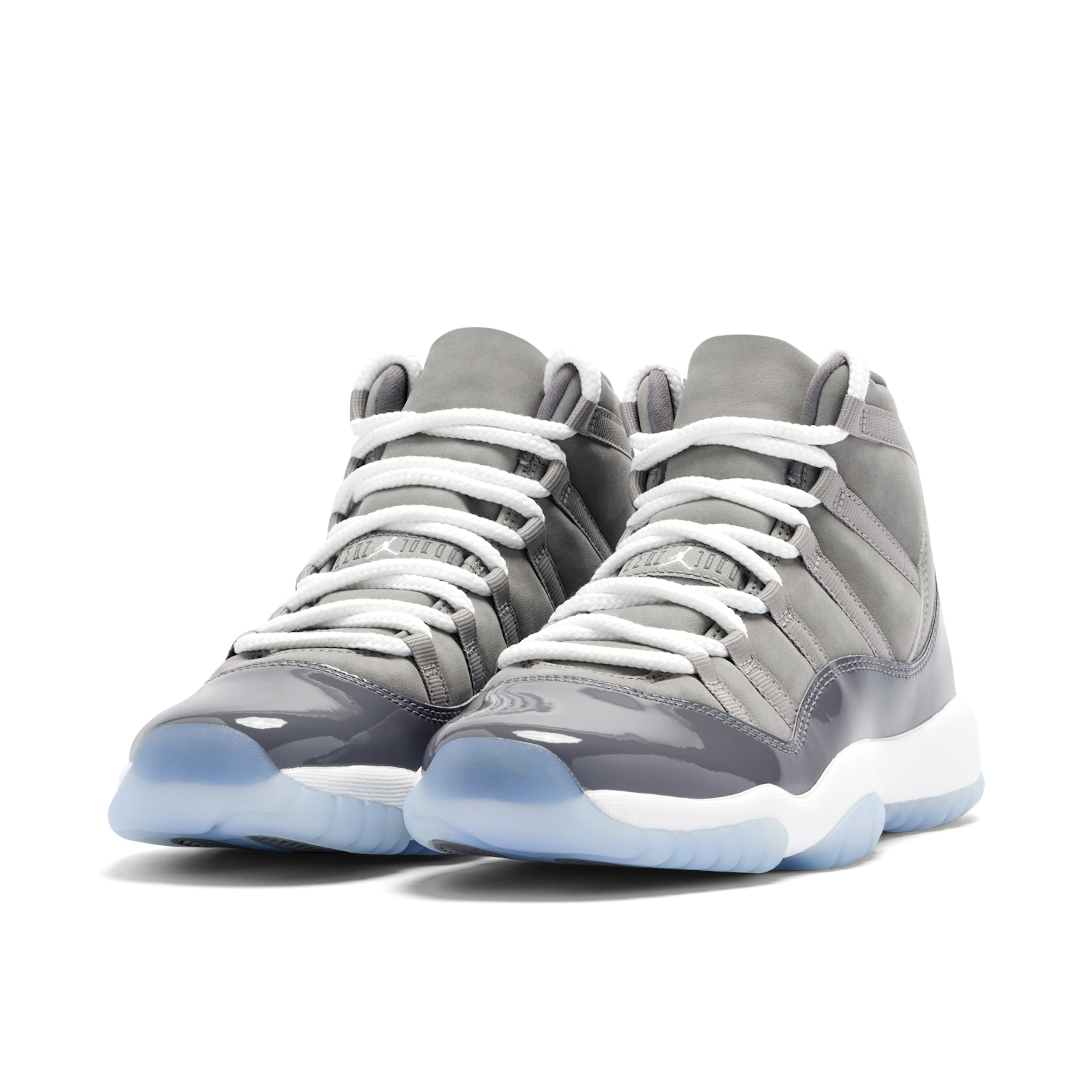 Air Jordan 11 Retro Cool Grey GS 378038 005 Laced