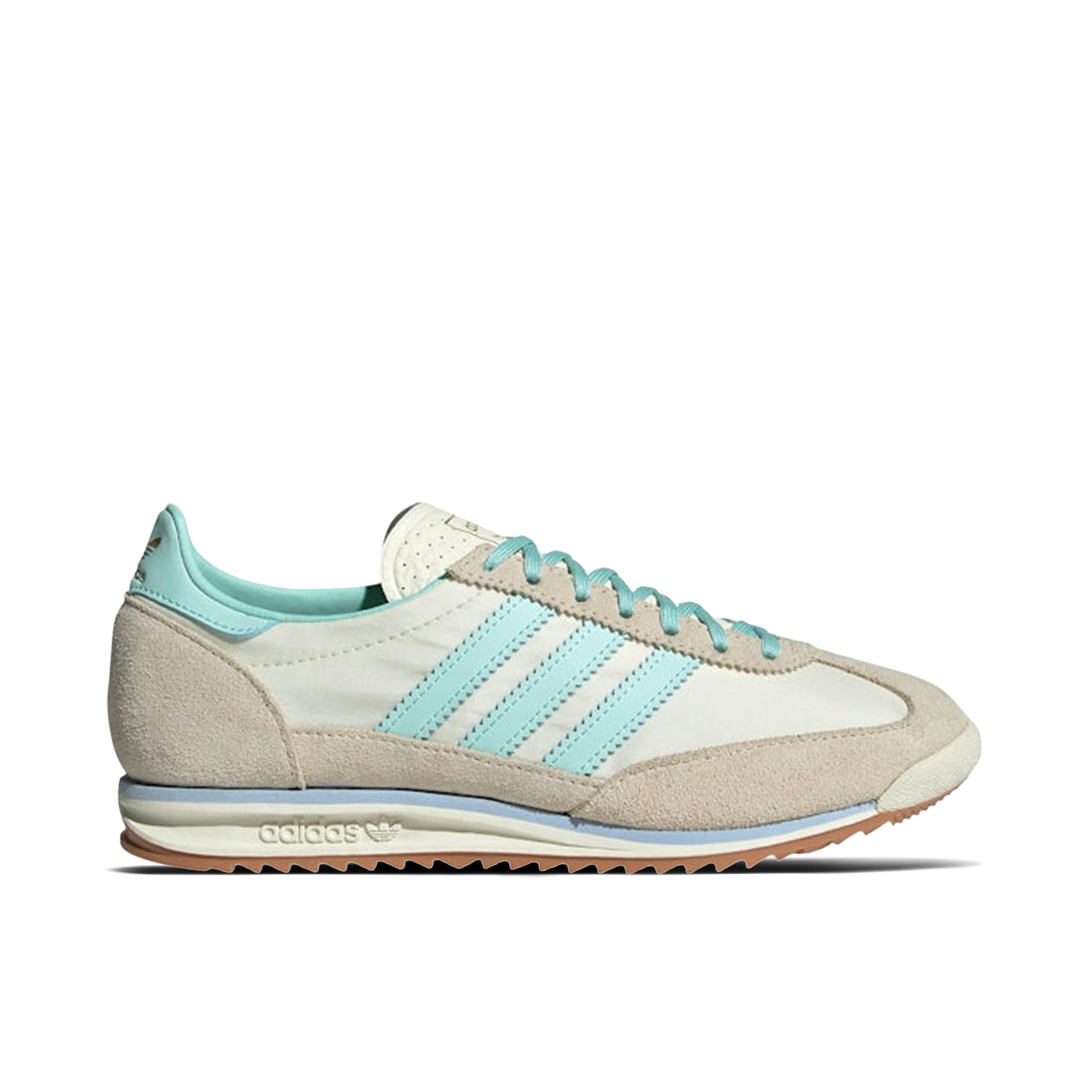Adidas SL 72 OG Off White Semi Flash Aqua Glow Blue Womens