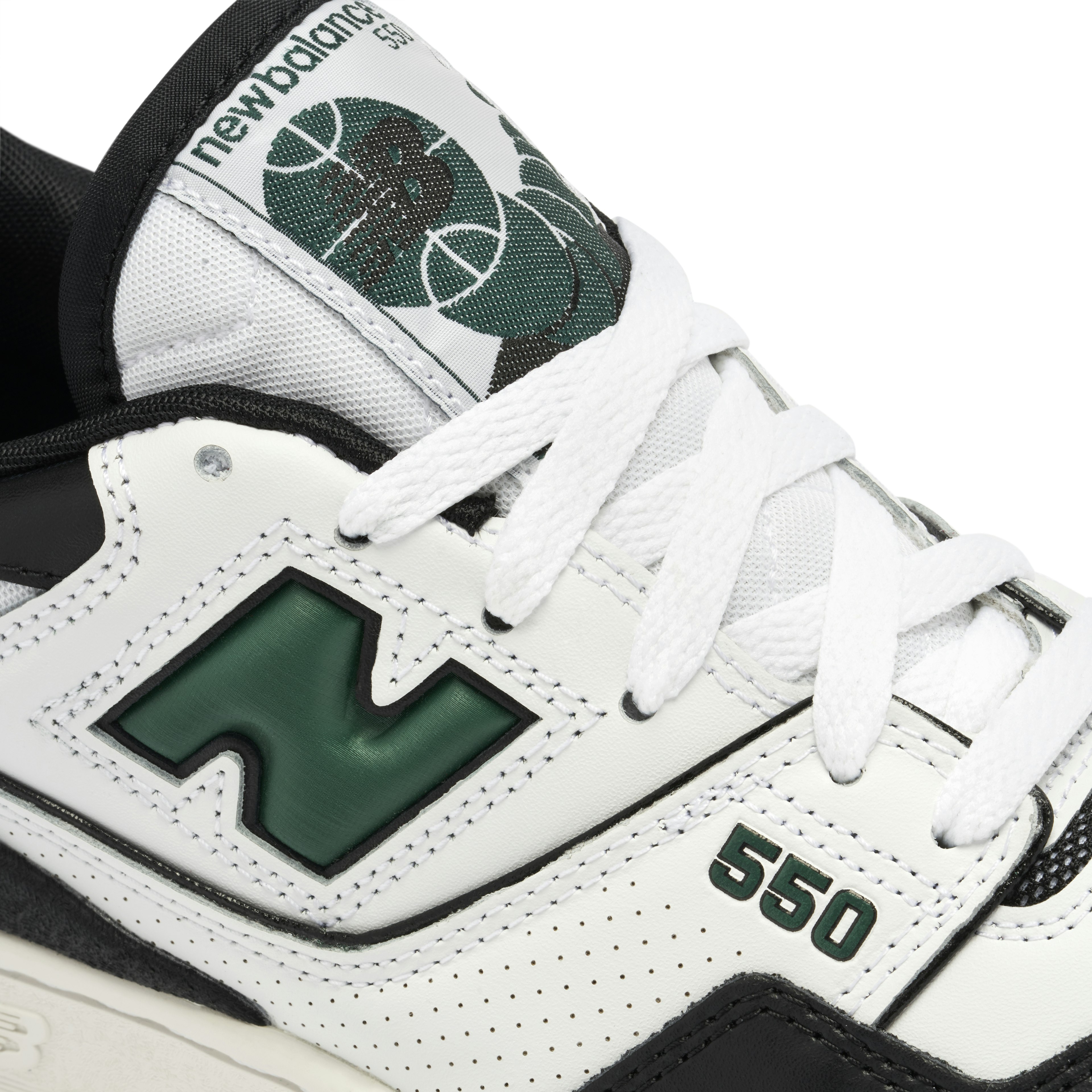 New Balance 550 White Green Black
