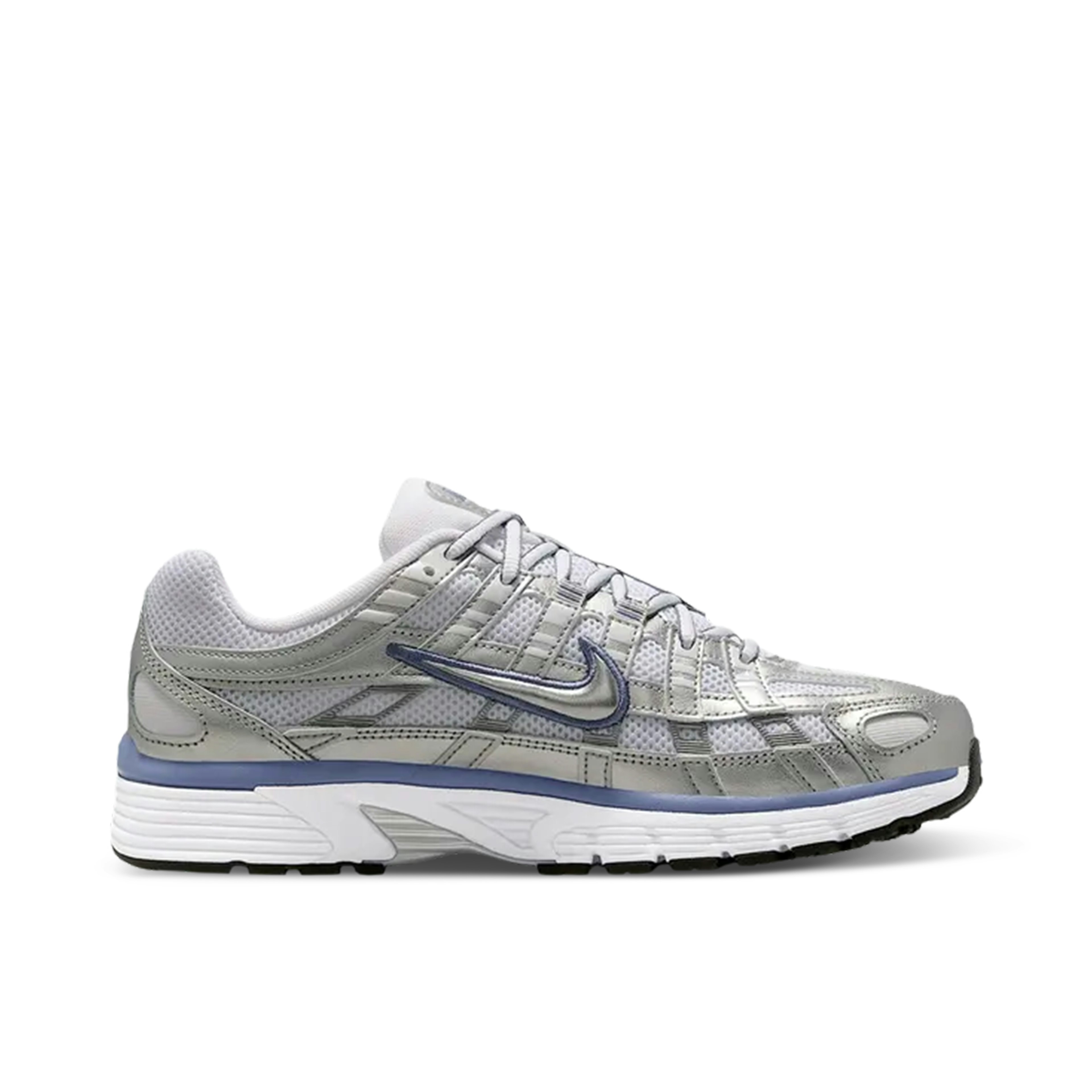 Nike P-6000 Metallic Silver World Indigo Womens