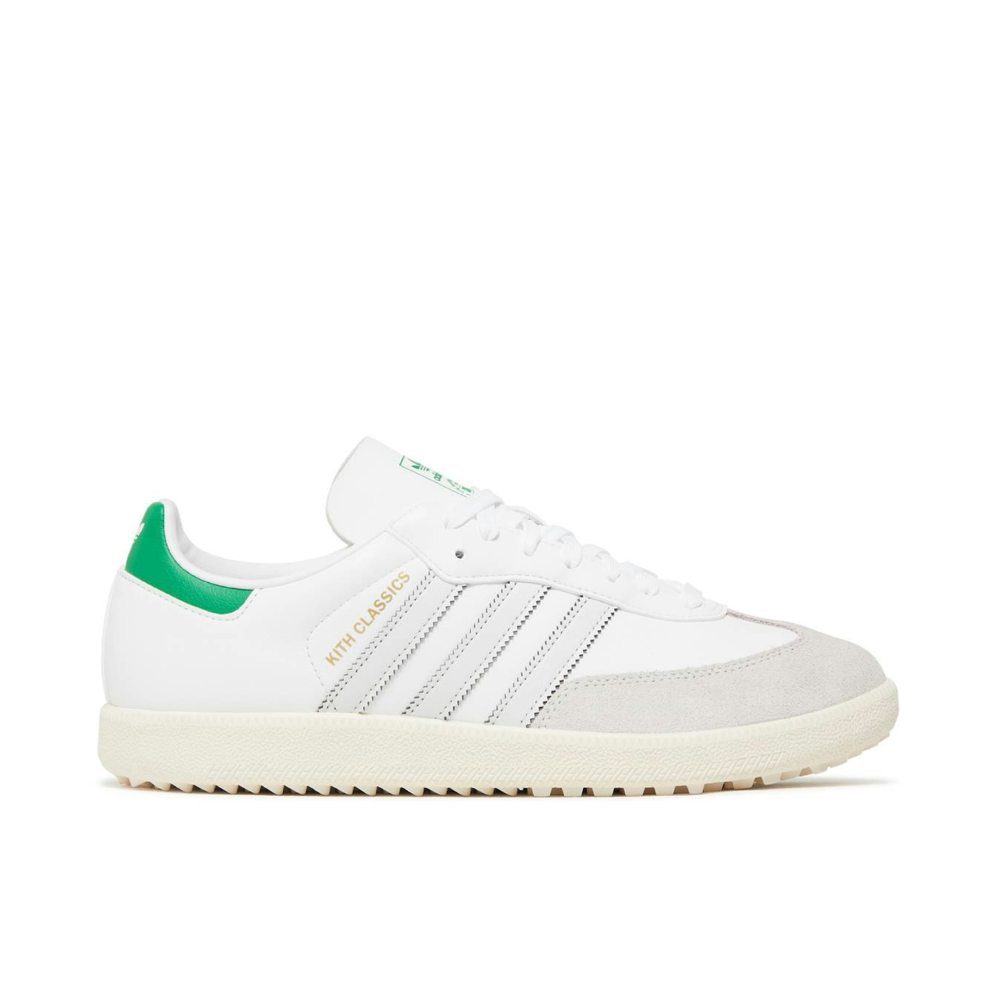 Adidas Samba x Kith Spikeless Golf White Green