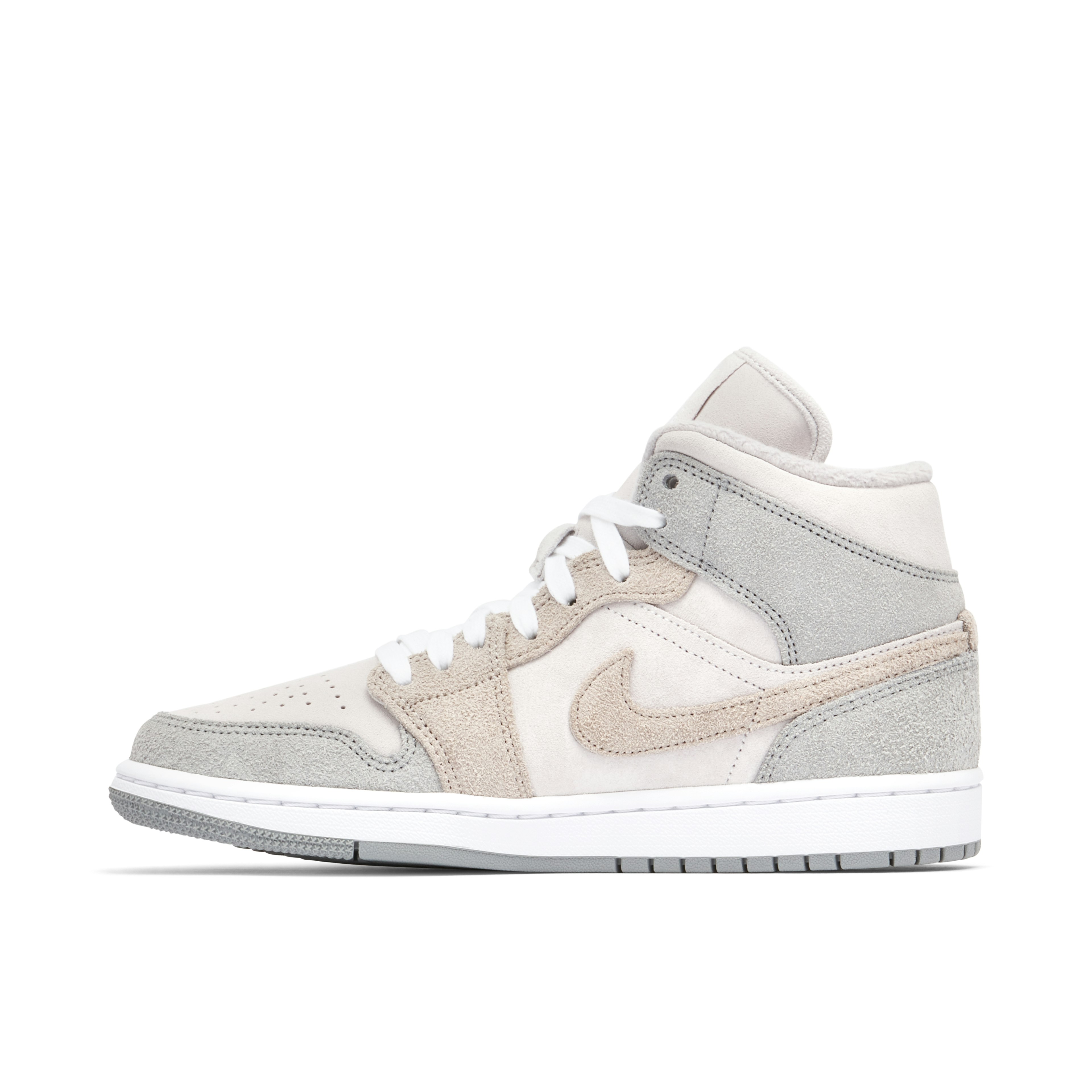 Air Jordan 1 Mid SE Particle Grey Womens