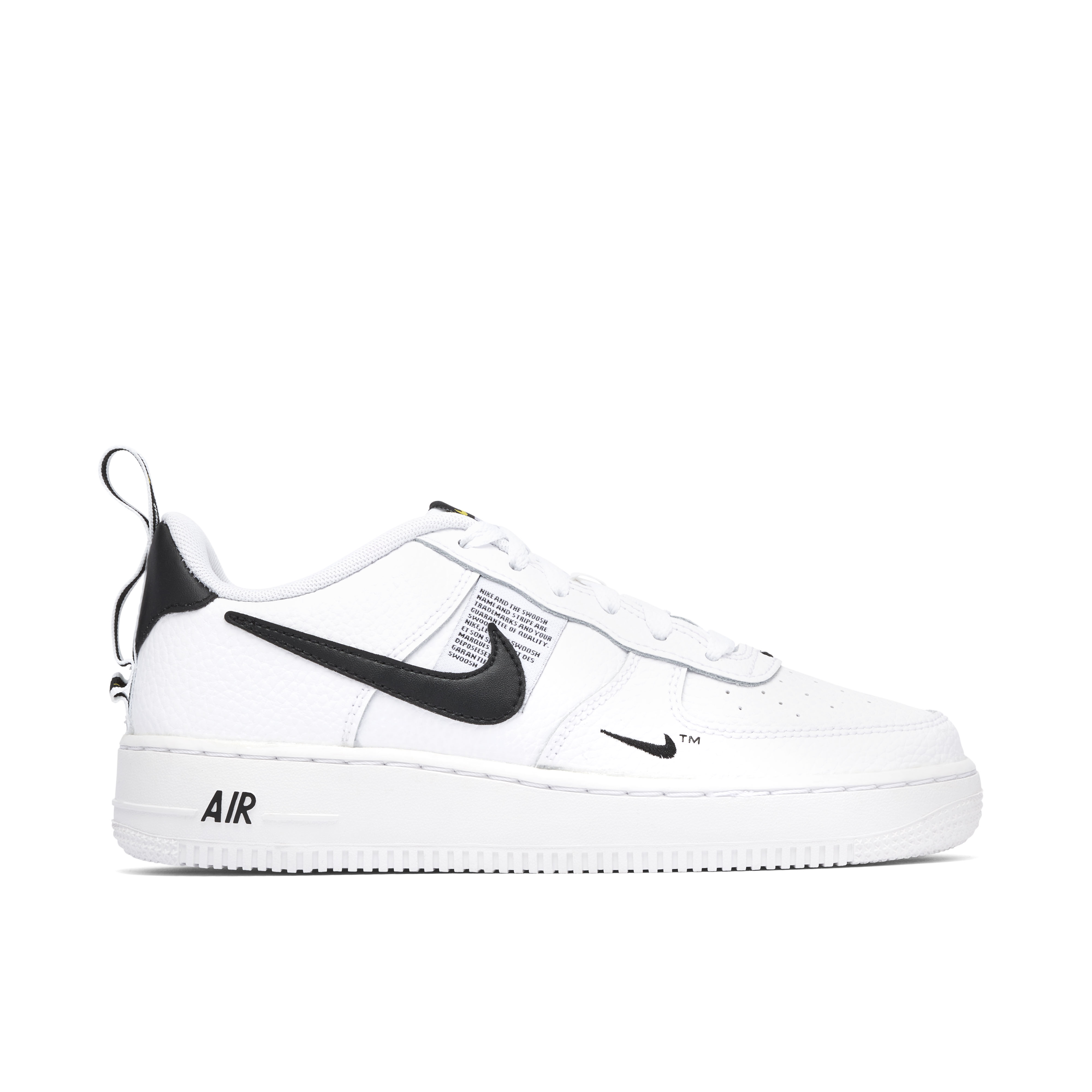 Black and white air force 1 best sale