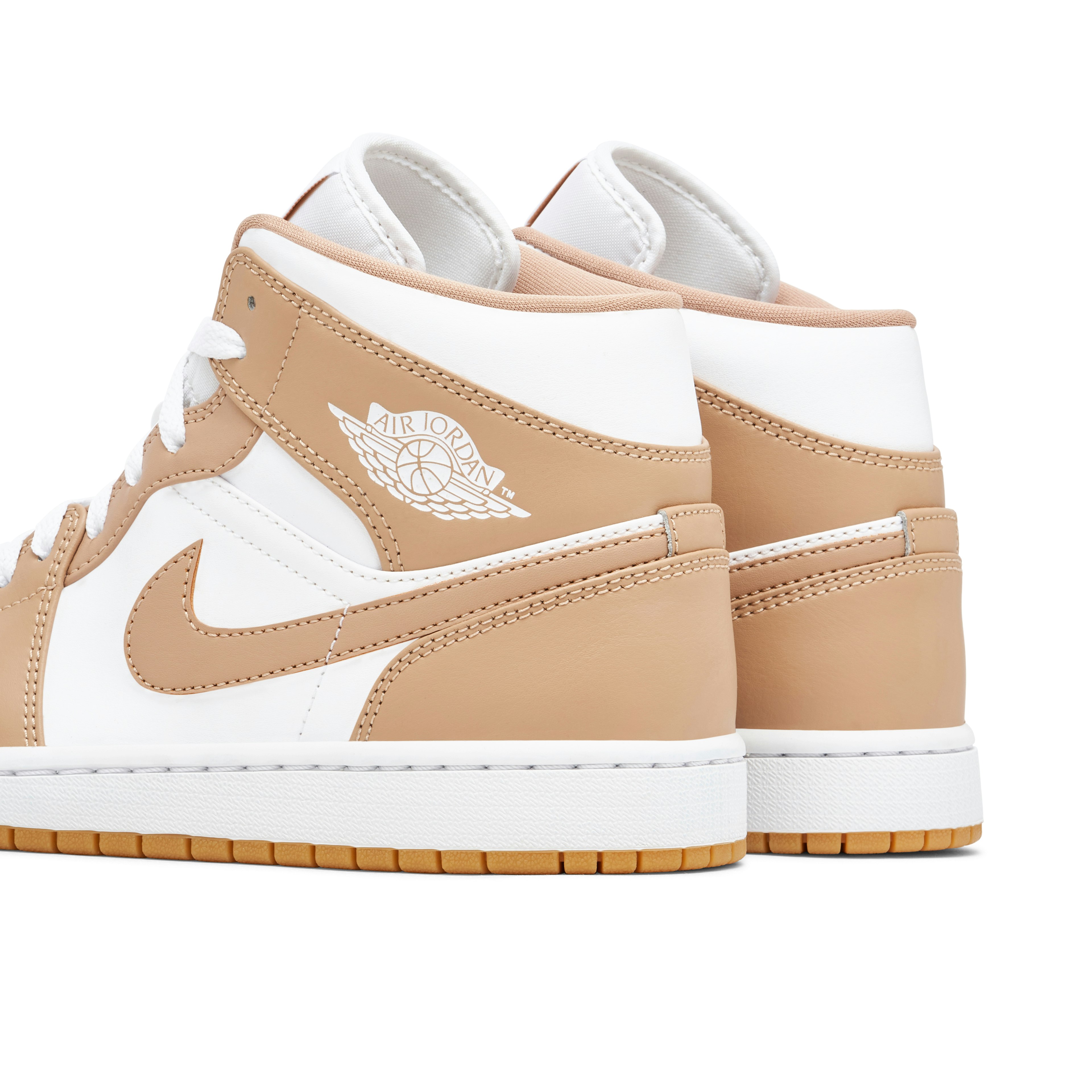 Air Jordan 1 Mid Tan Gum