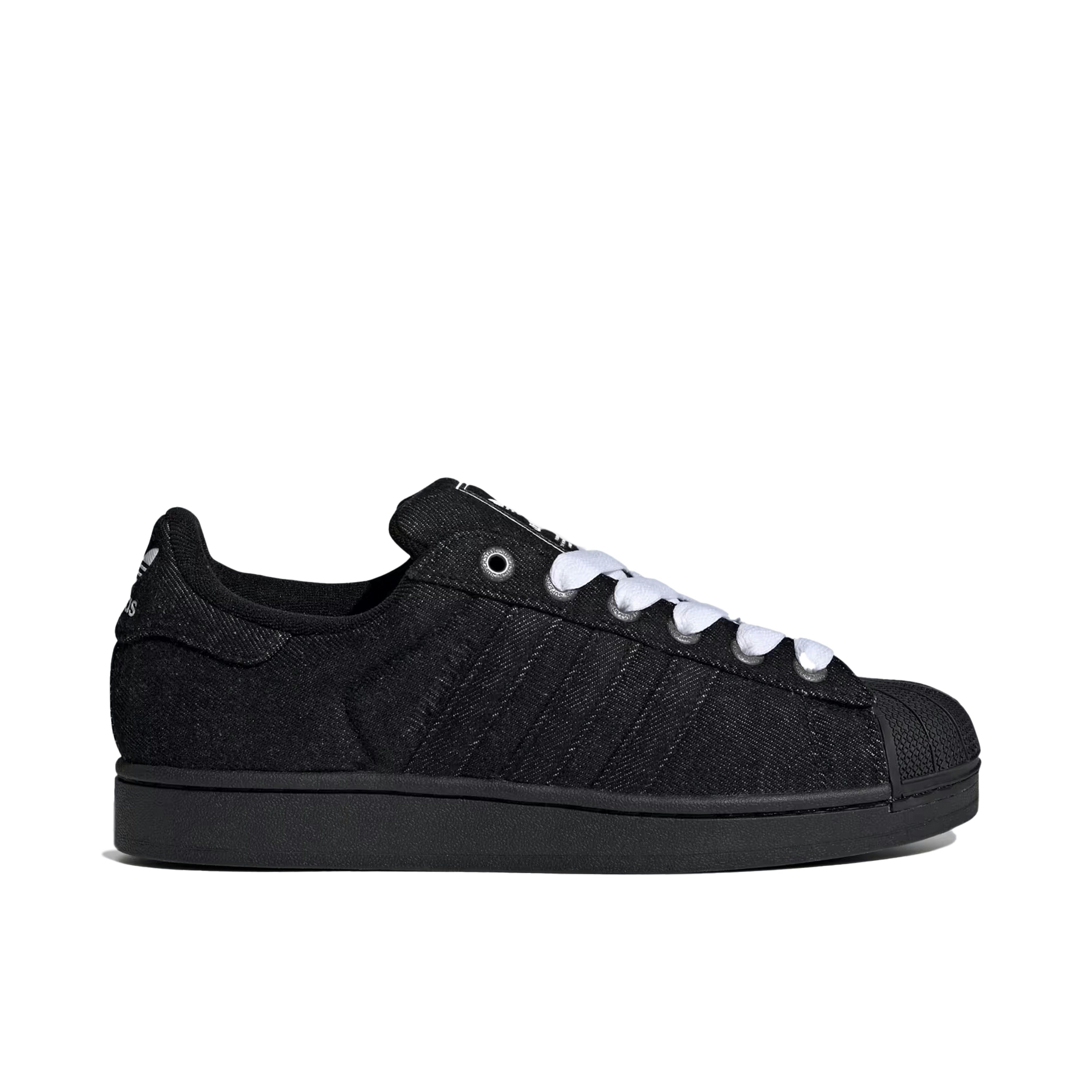 Adidas Superstar II Black Denim