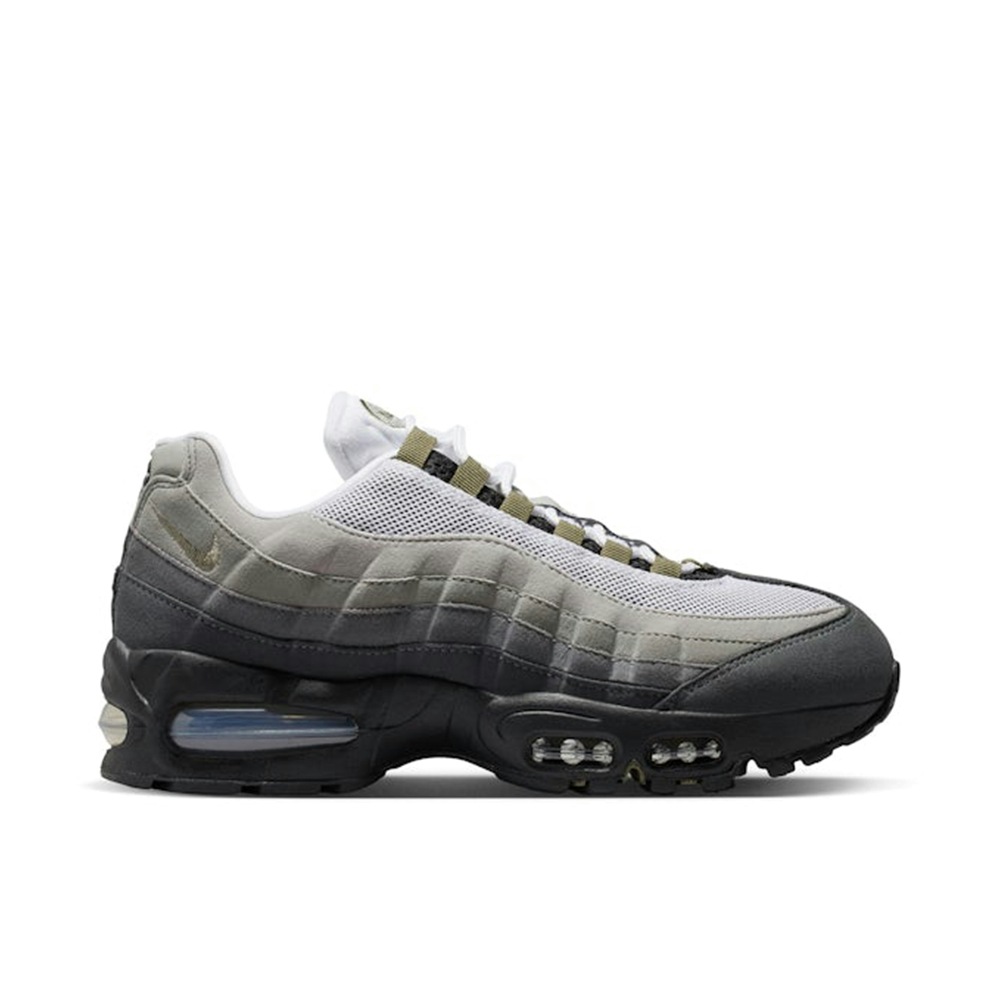 Nike Air Max 95 OG Big Bubble Black Medium Olive Womens