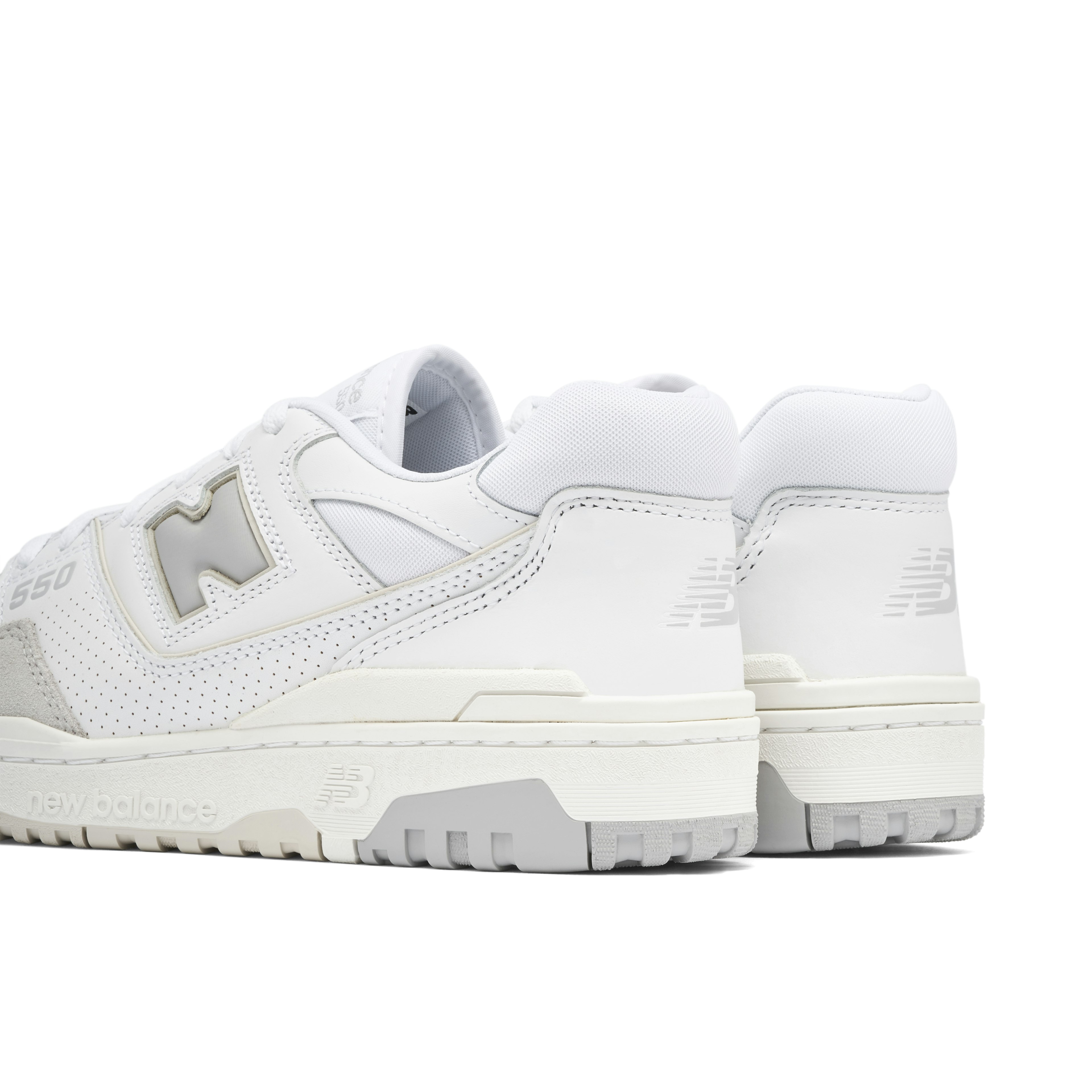 New Balance 550 White Grey Grey