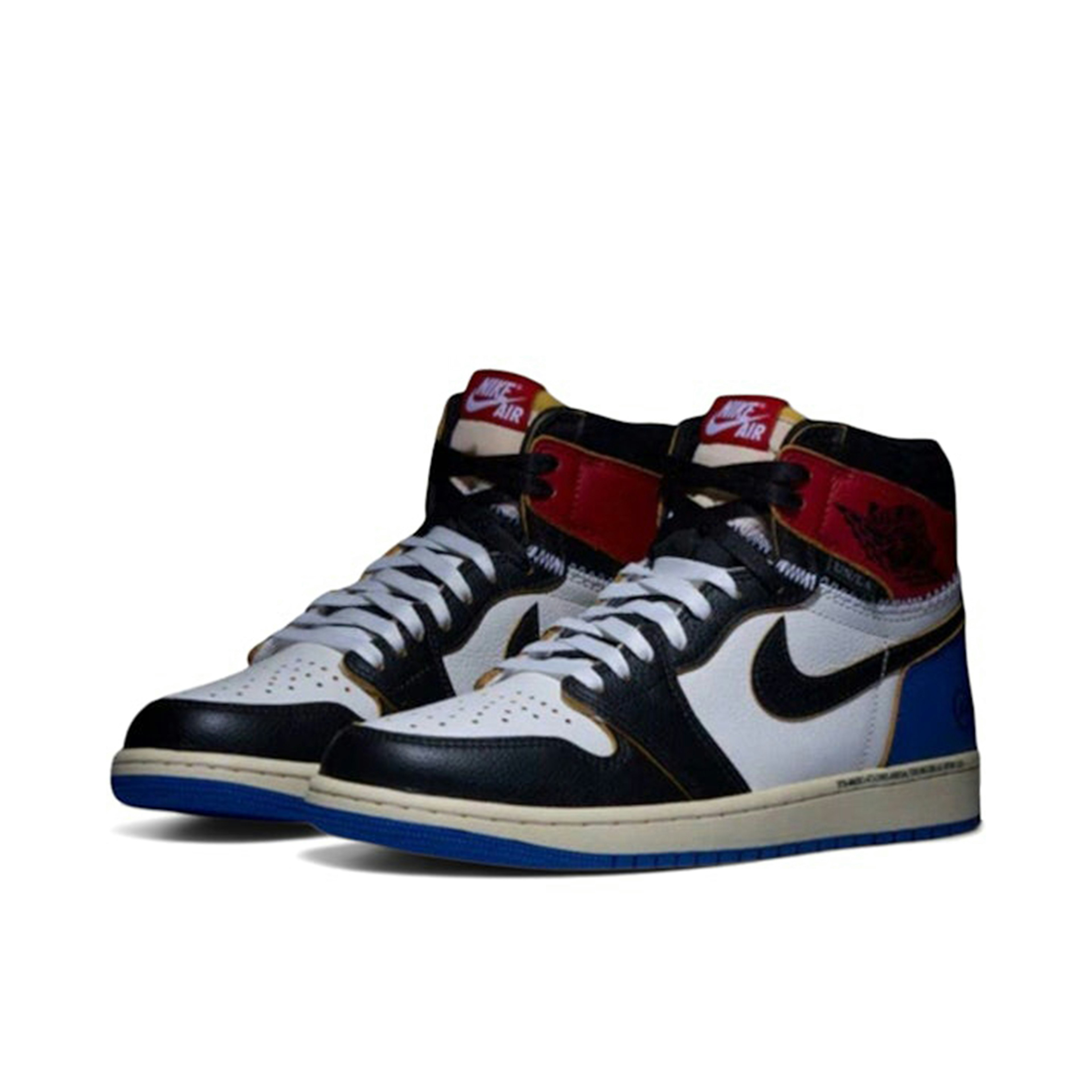 Air Jordan 1 Retro High OG SP Fragment x Union LA Varsity Red Sport Royal