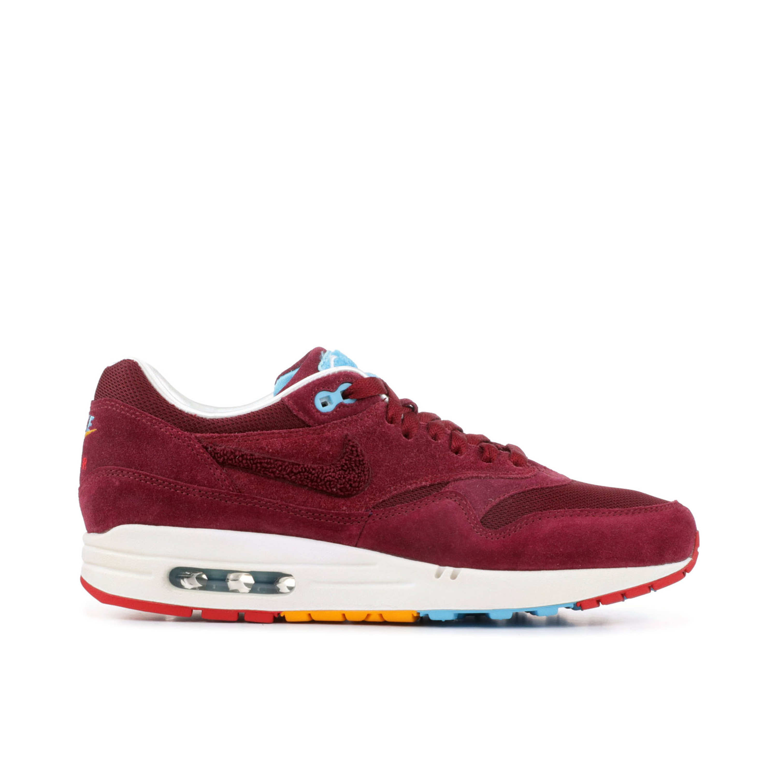 Air Max 1 Premium Cherrywood x Patta x Parra 394805 600 Laced