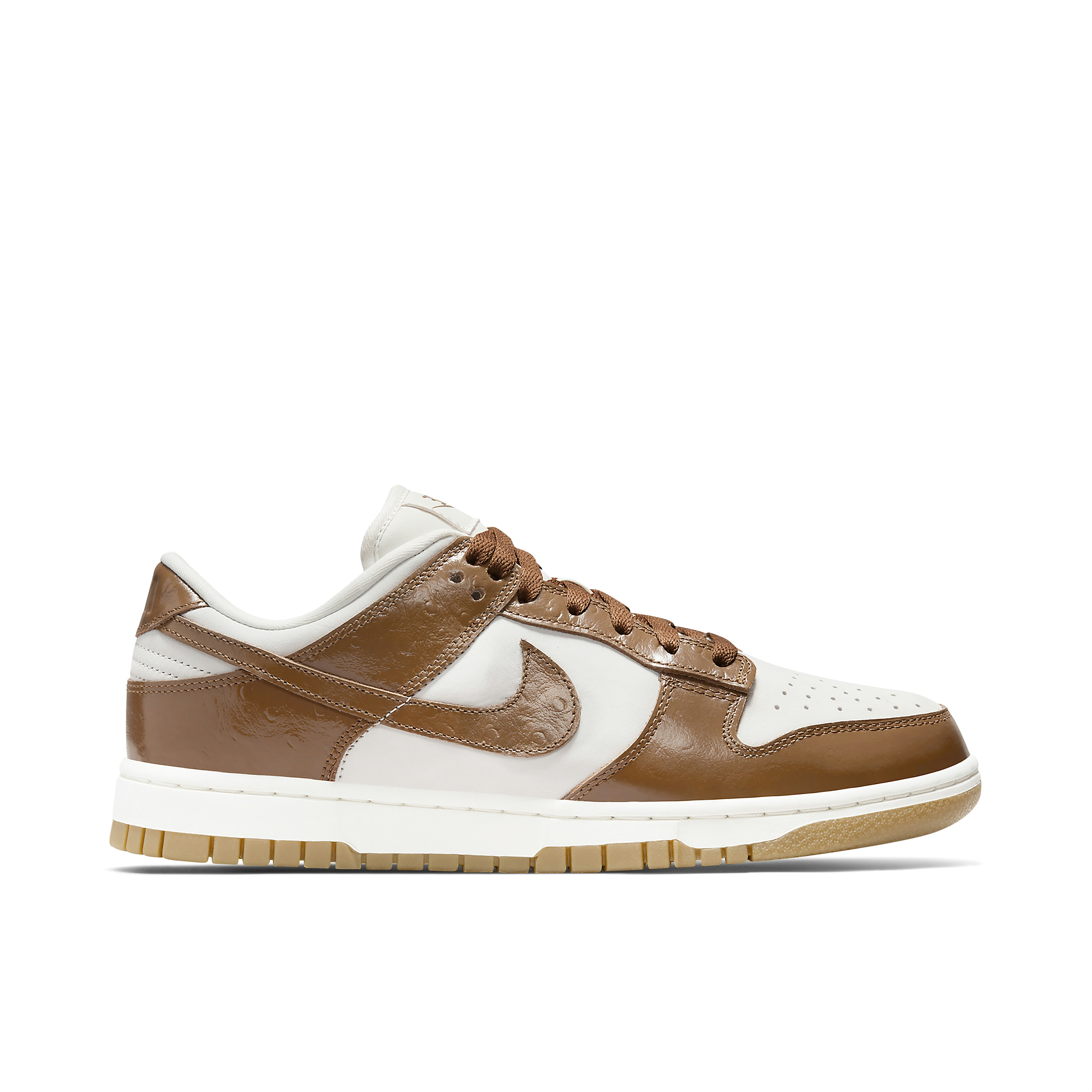 Nike Dunk Low LX Ale Brown Ostrich Femme