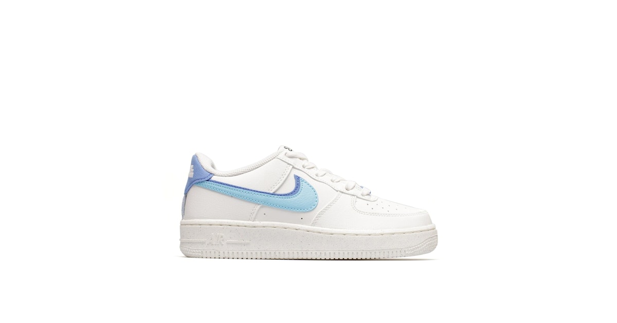 Nike Air Force Low 82 Double Swoosh White Blue GS DQ0359-100