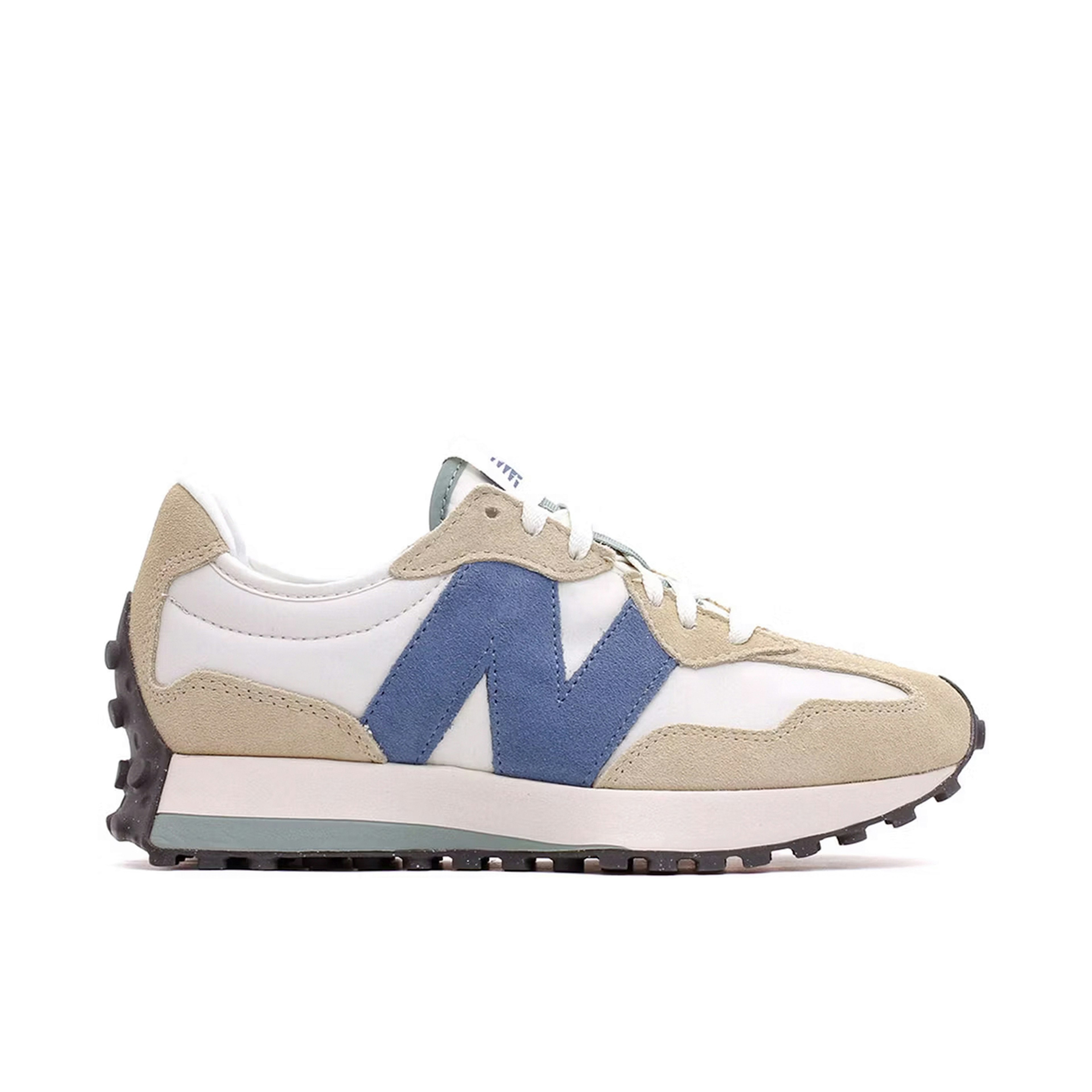 New Balance 327 Sandstone Mercury Blue Womens