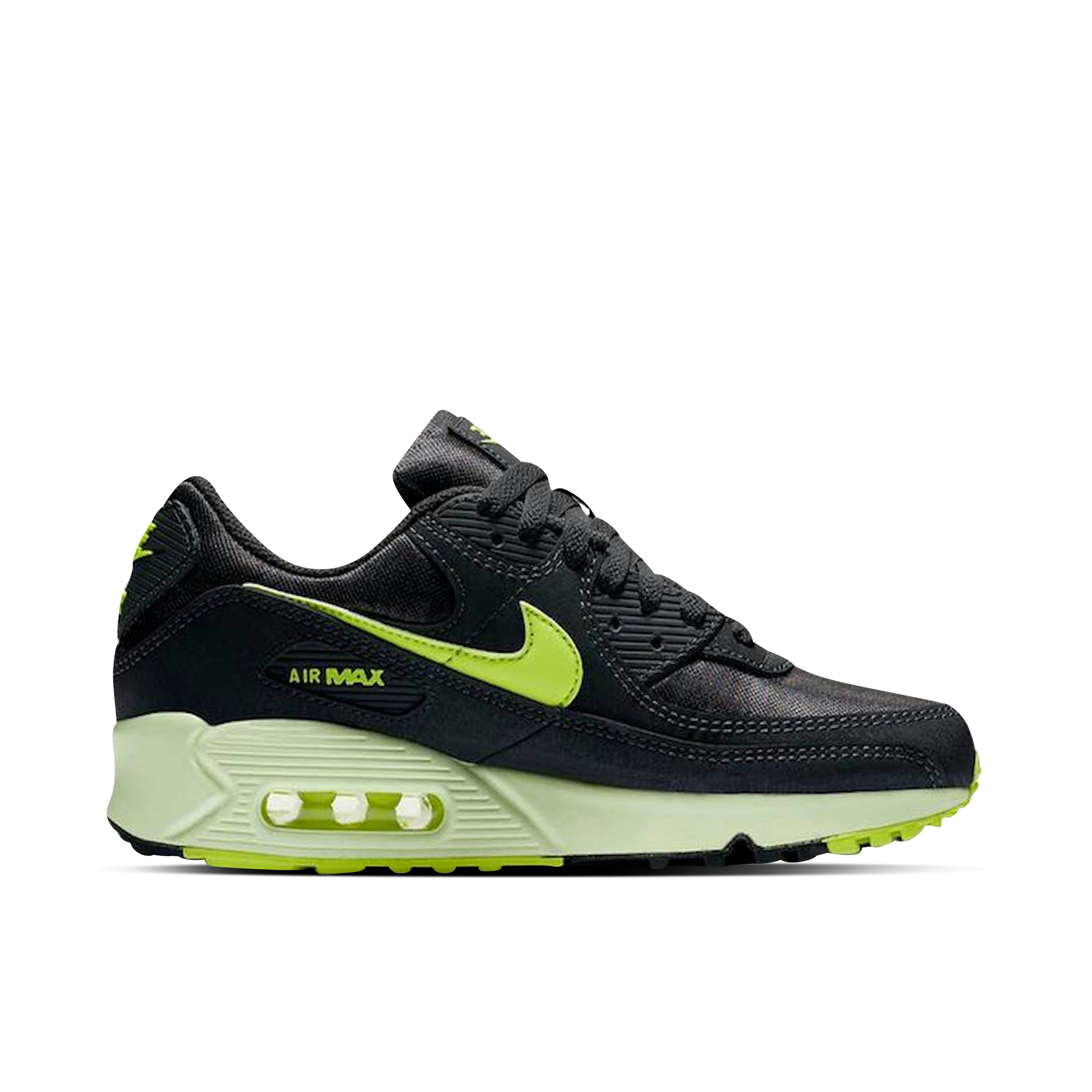 Nike Air Max 90 Dark Smoke Grey Volt Femme