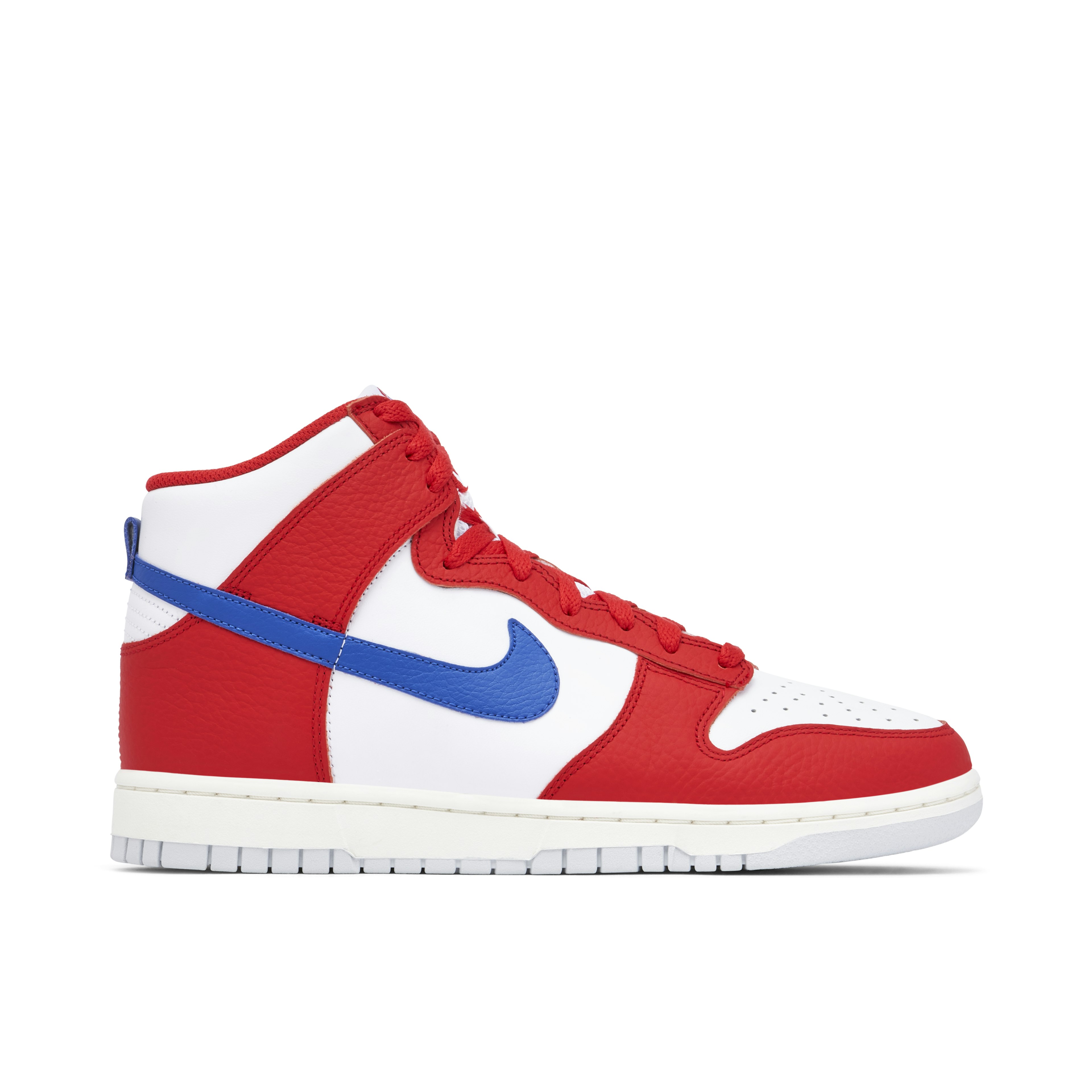 Nike Dunk High USA Red White Blue