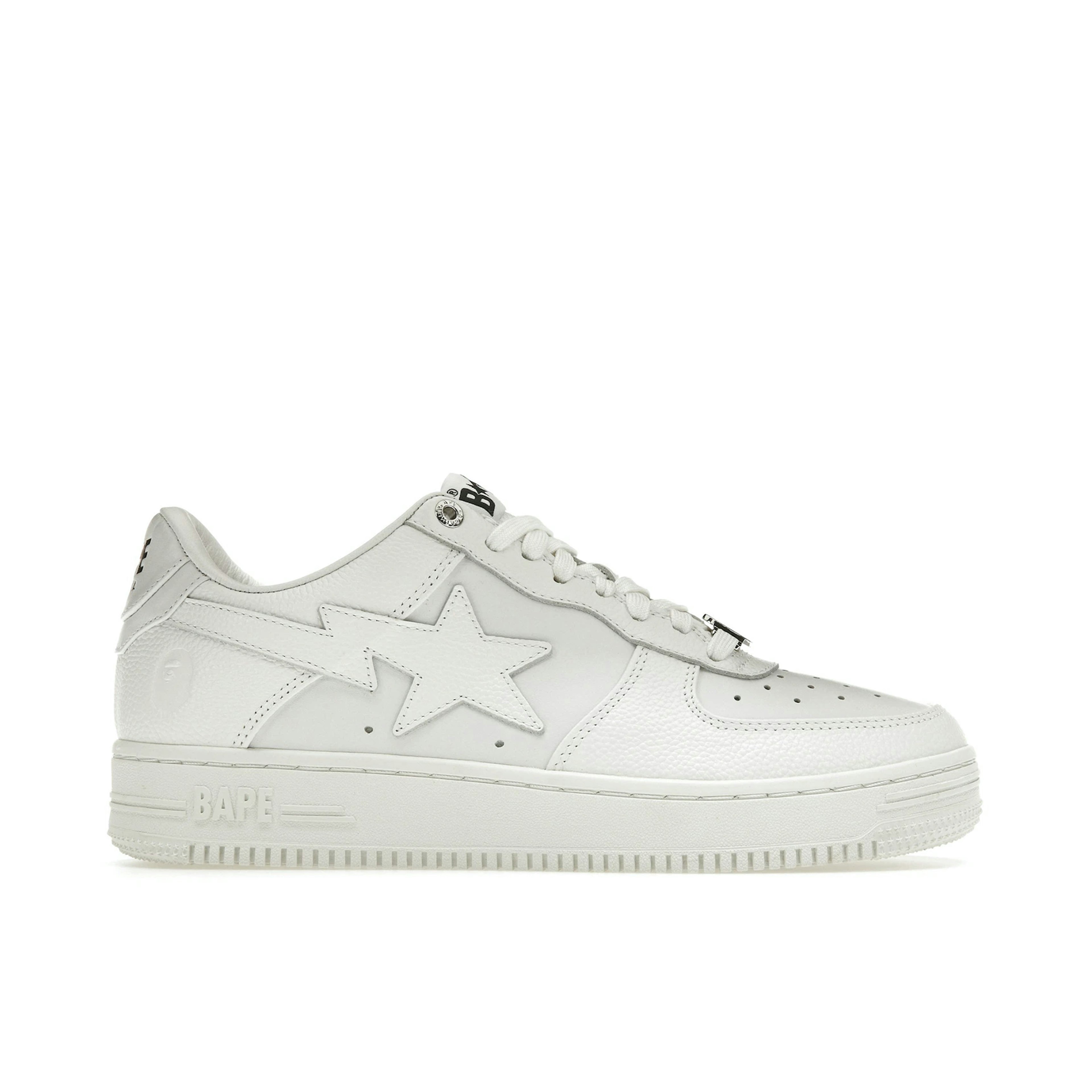 A Bathing Ape Bapesta Triple White