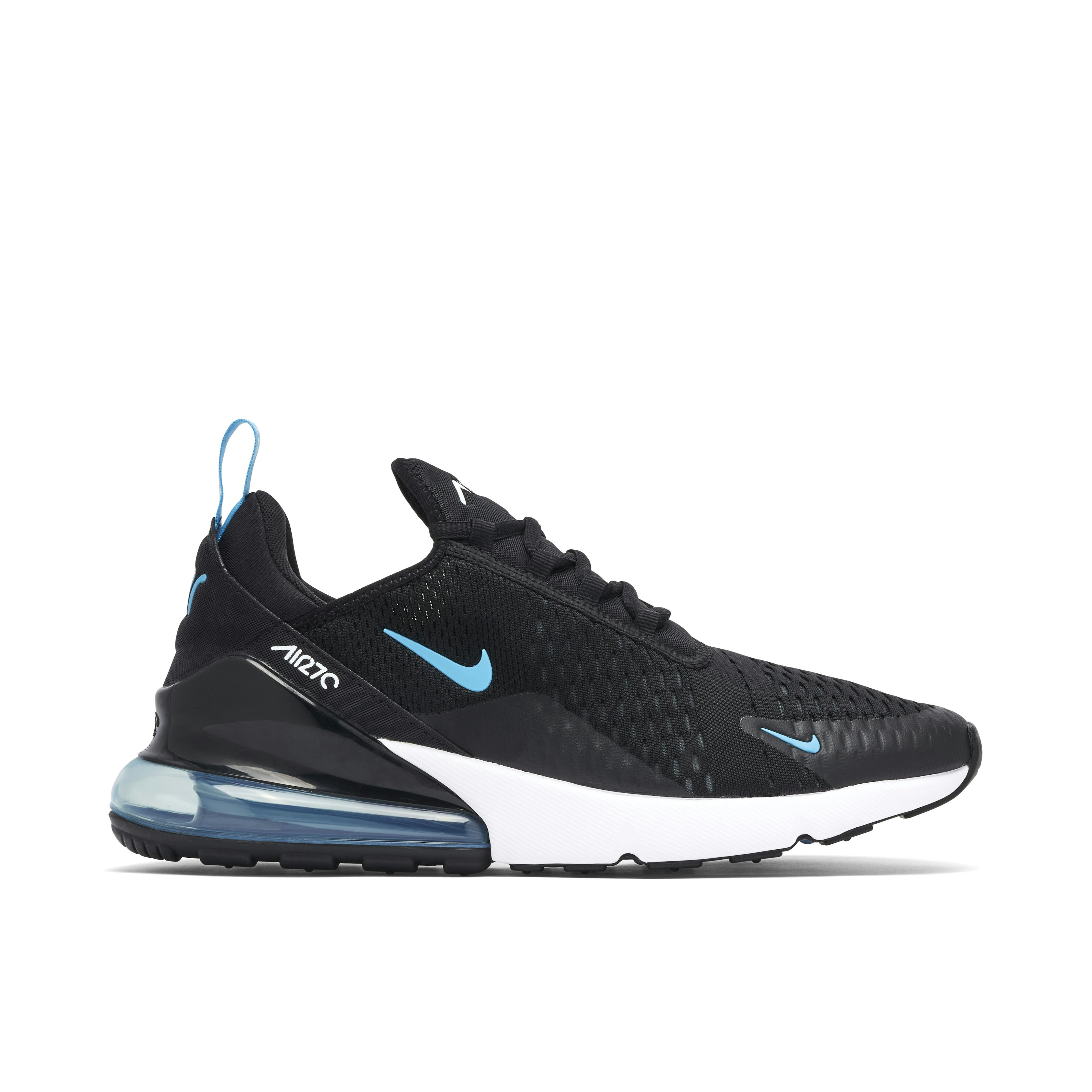 Nike Air Max 270 Black Light Blue Fury