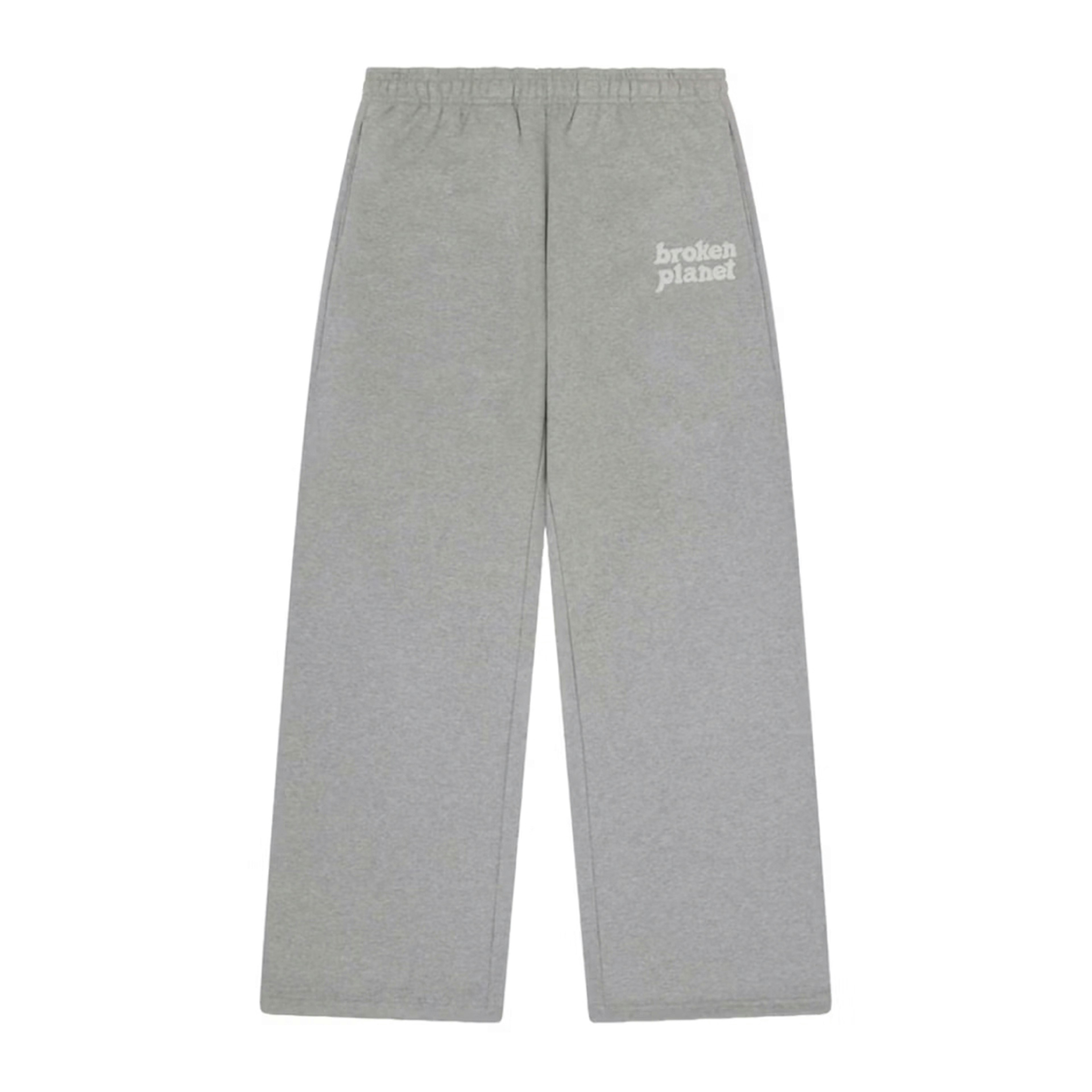 Broken Planet Wide-Leg Sweatpants Heather Grey