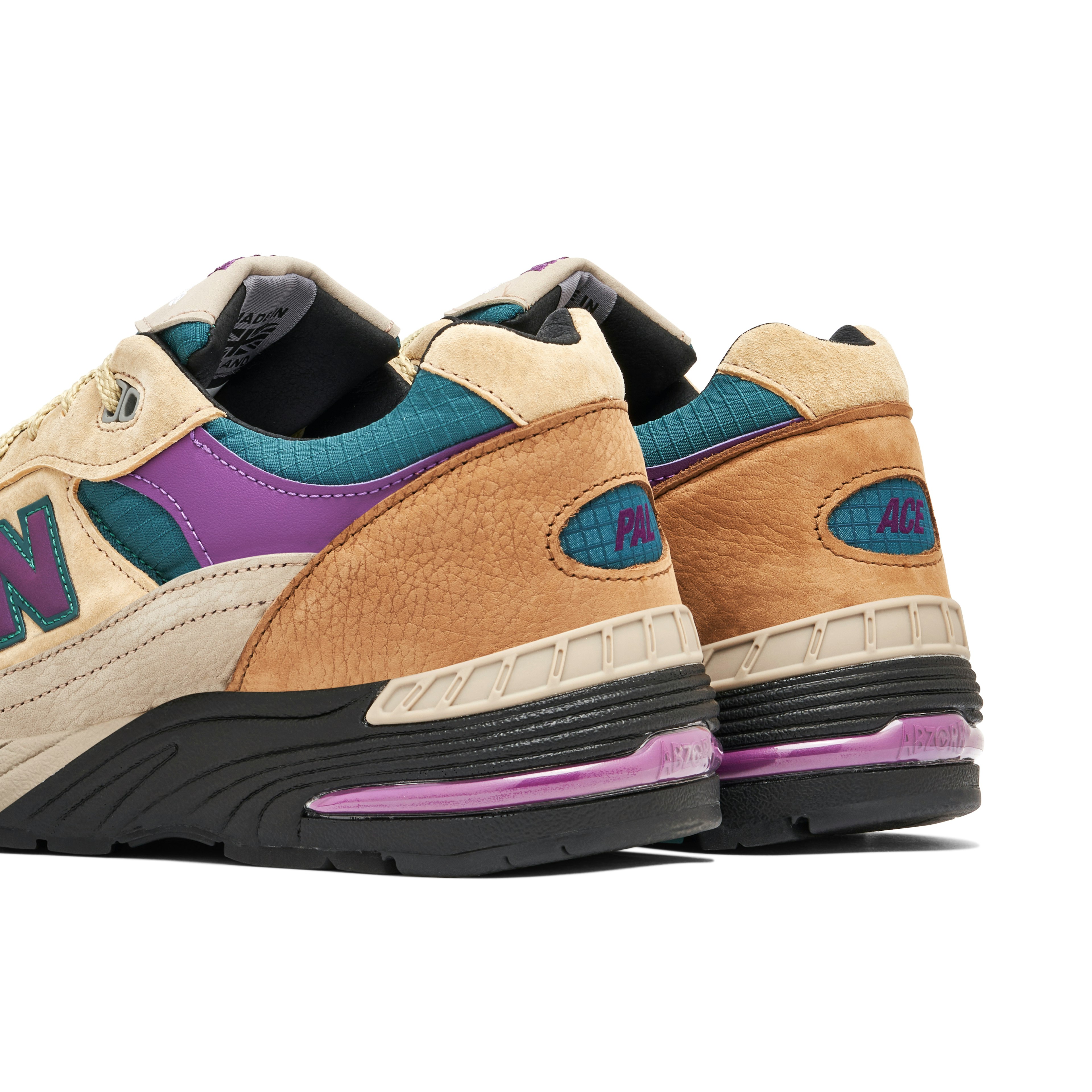 New Balance 991 Made In England x Palace Teal