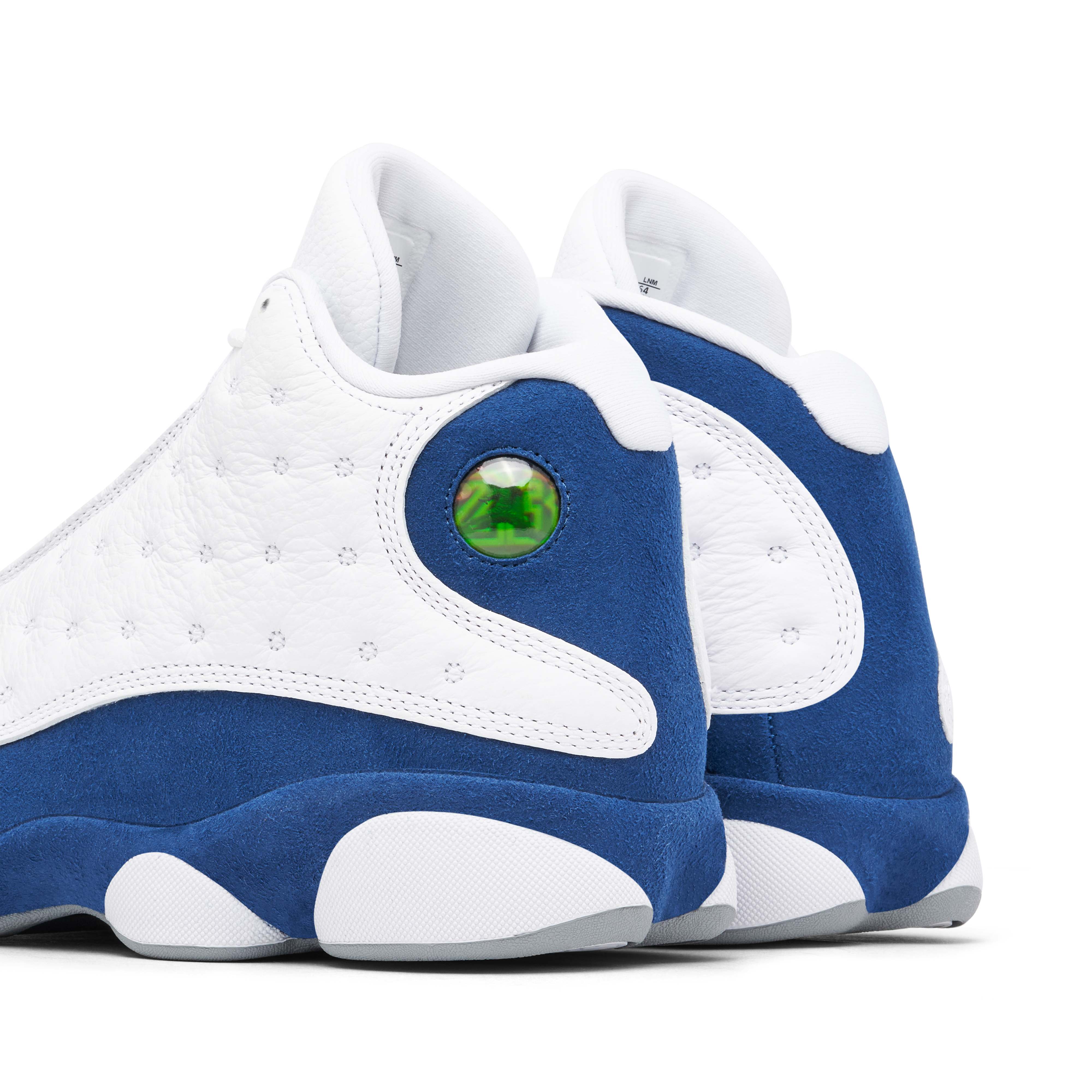 Air Jordan 13 Retro French Blue 414571 164 Laced